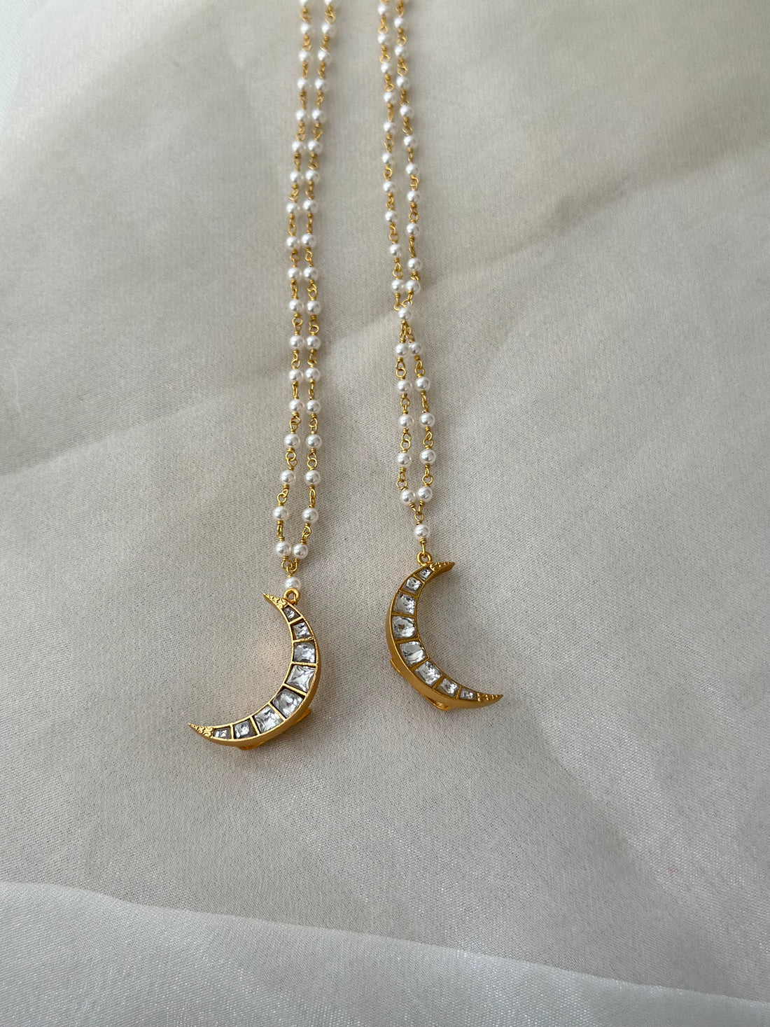 Chaand Pearl Hairchain (A Pair)