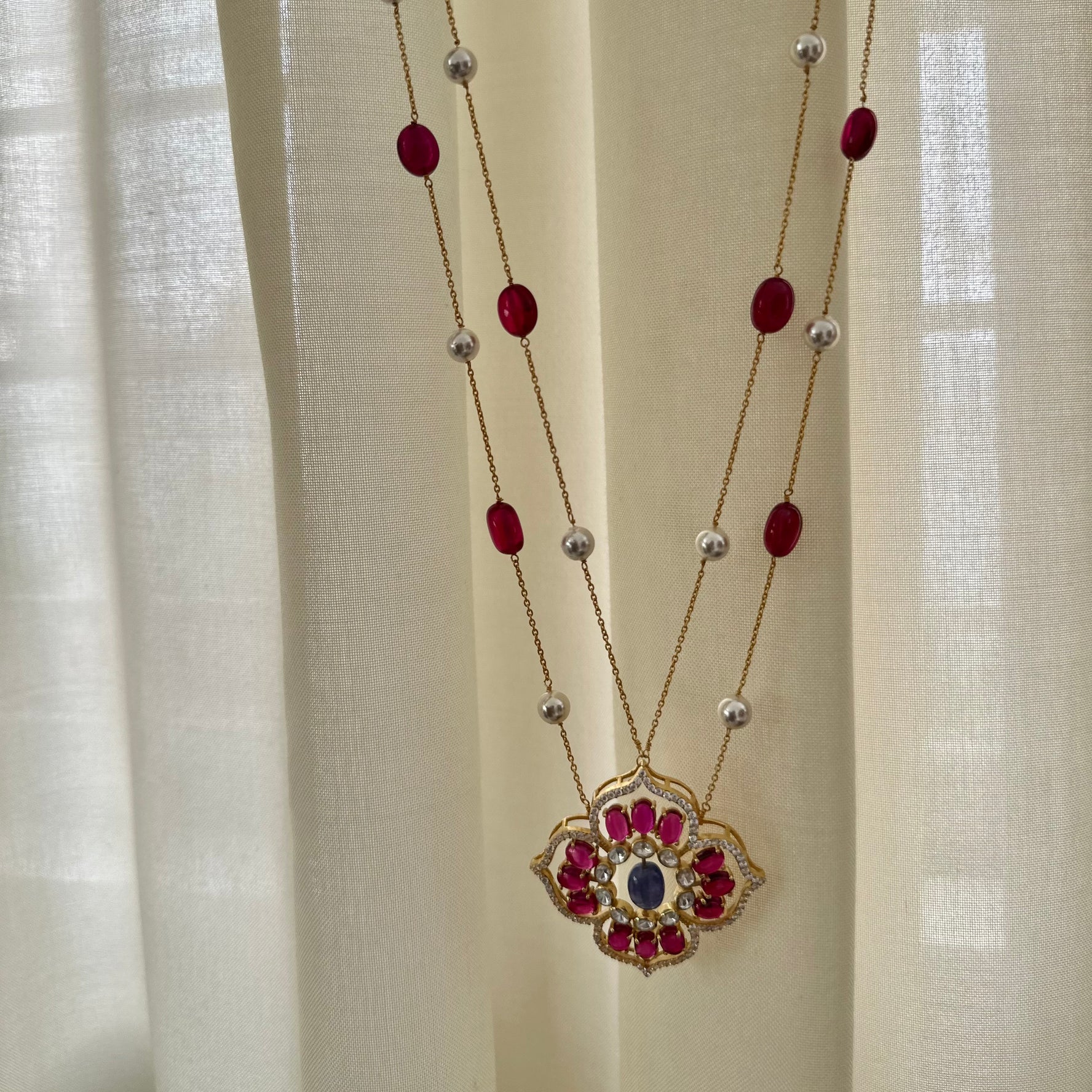 Anokhi Necklace (Ruby)
