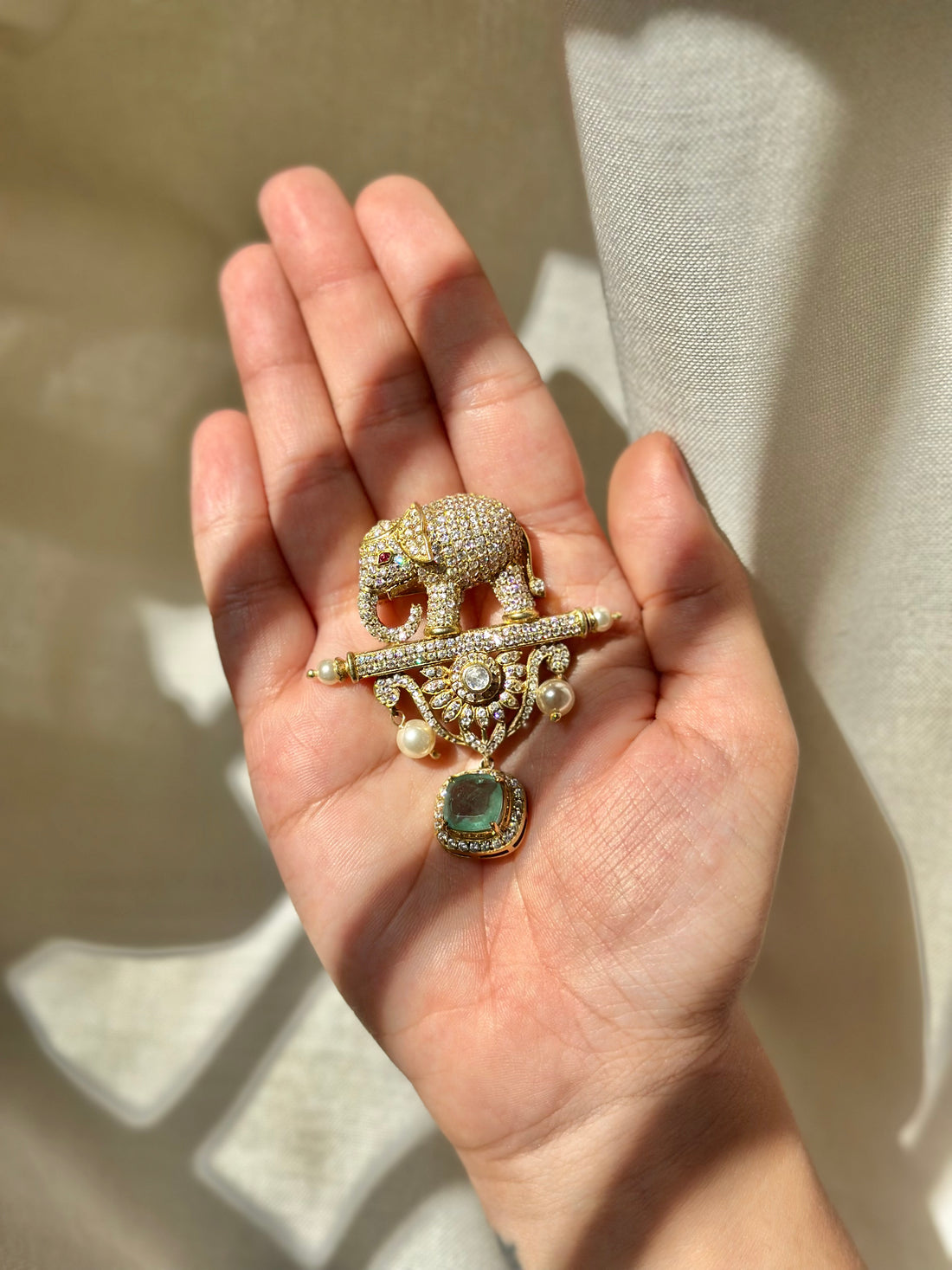 Hampi  Brooch