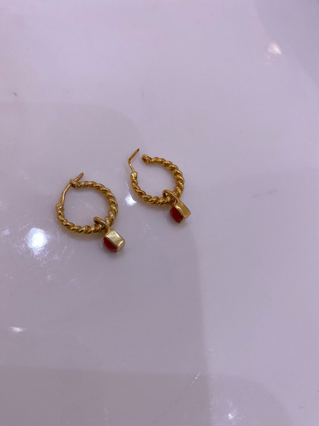 Changeable Charm Hoops