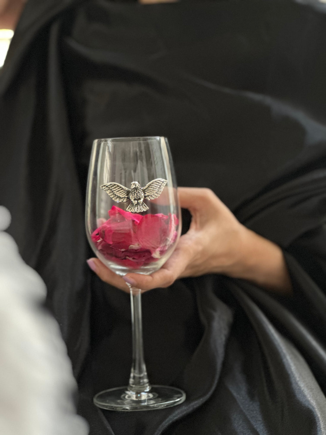 Silver Wine Glasses-Garuda(Set of 2)