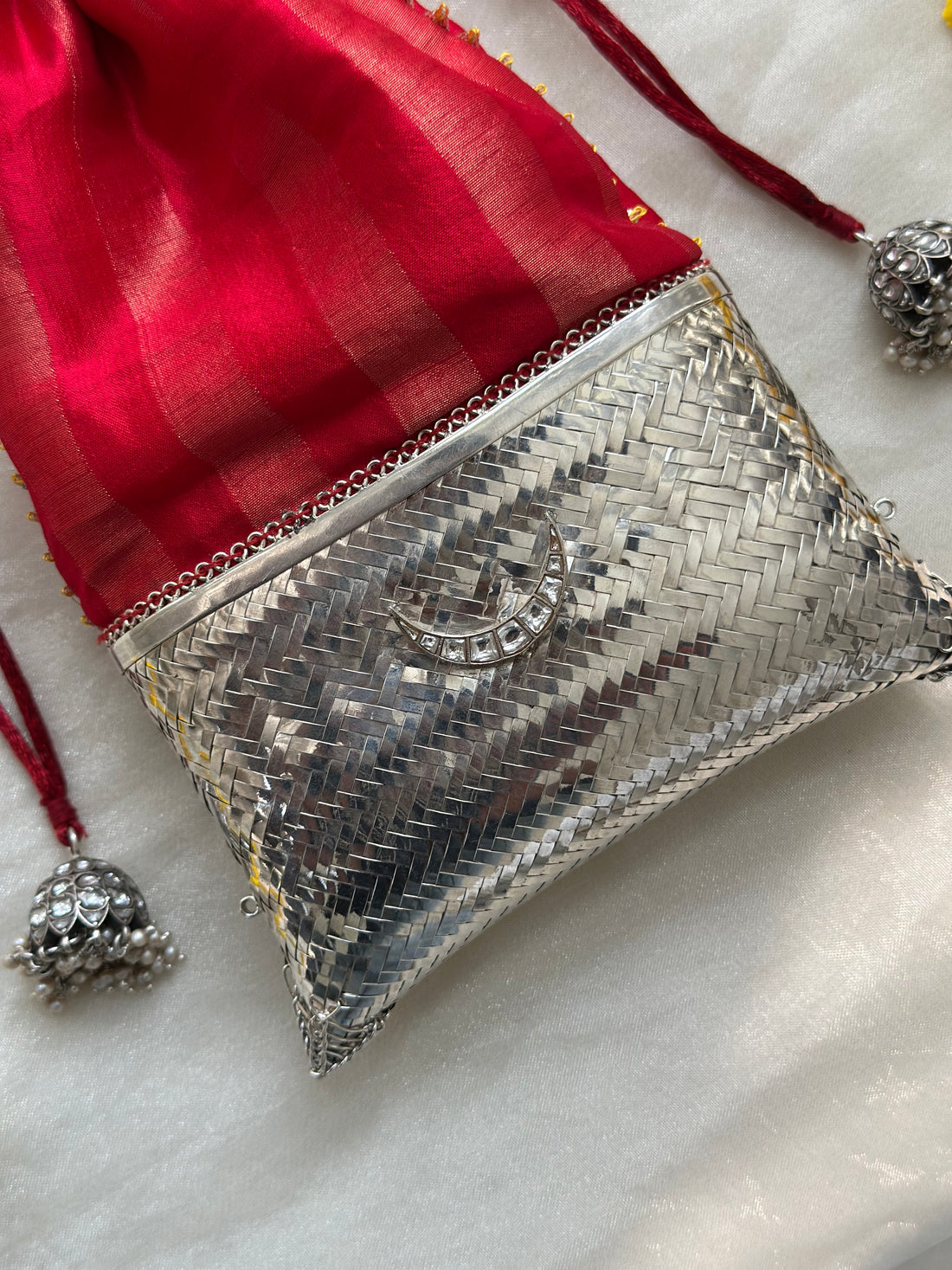 Chaand Silver Potli