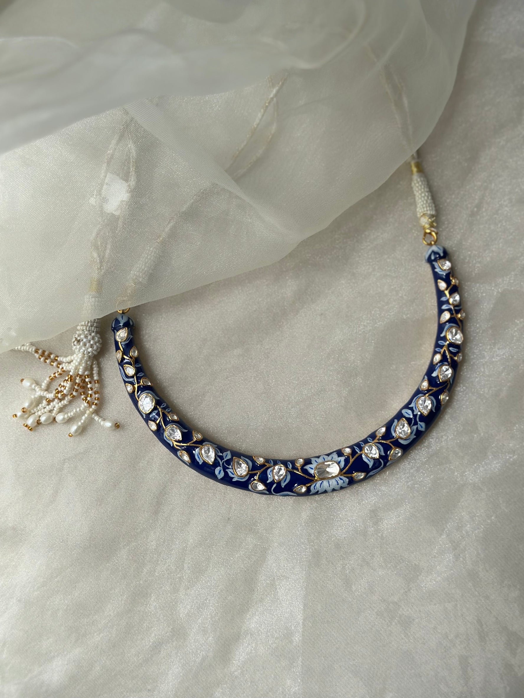 Blue Enamel Hasli