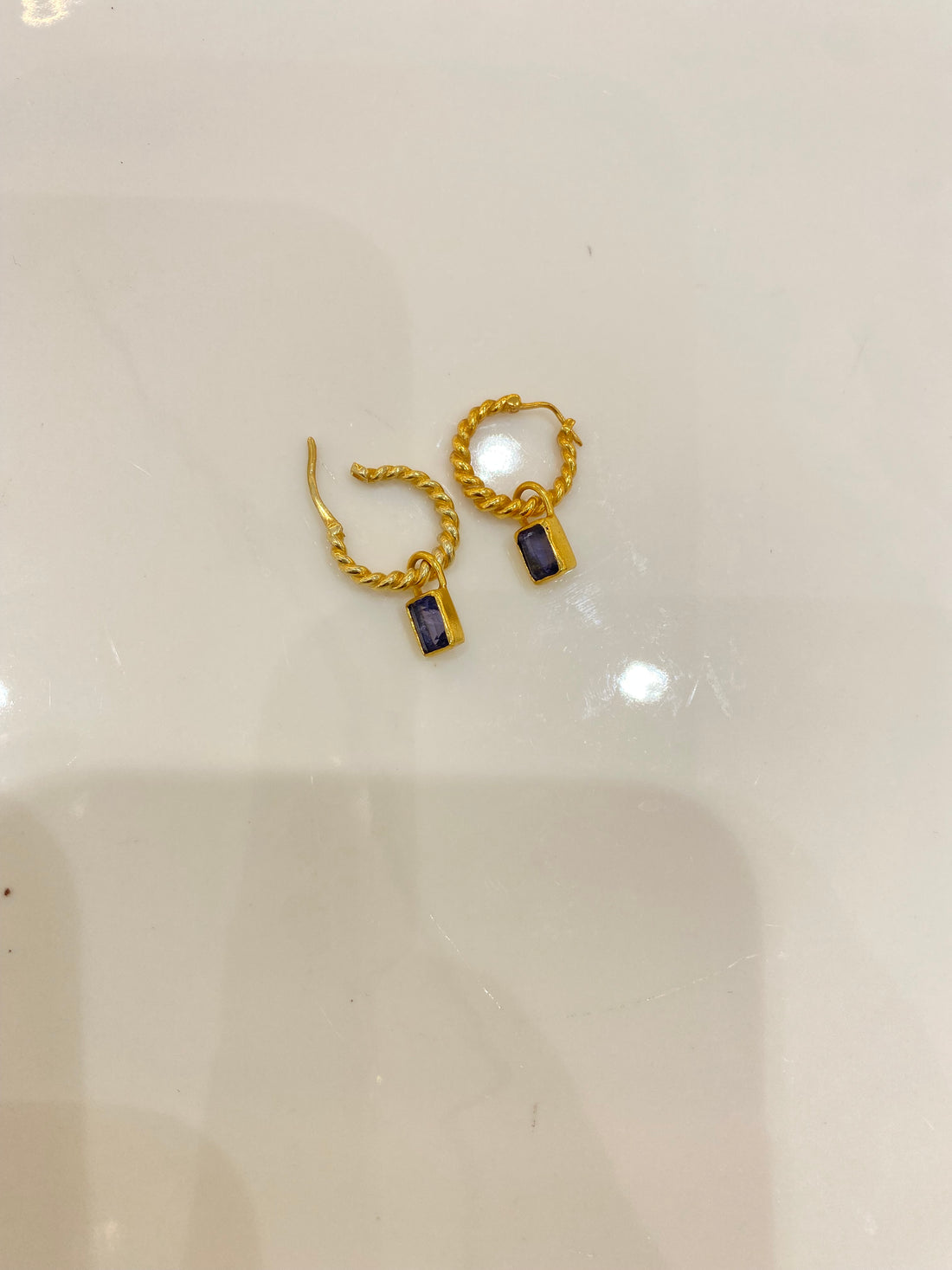 Changeable Charm Hoops