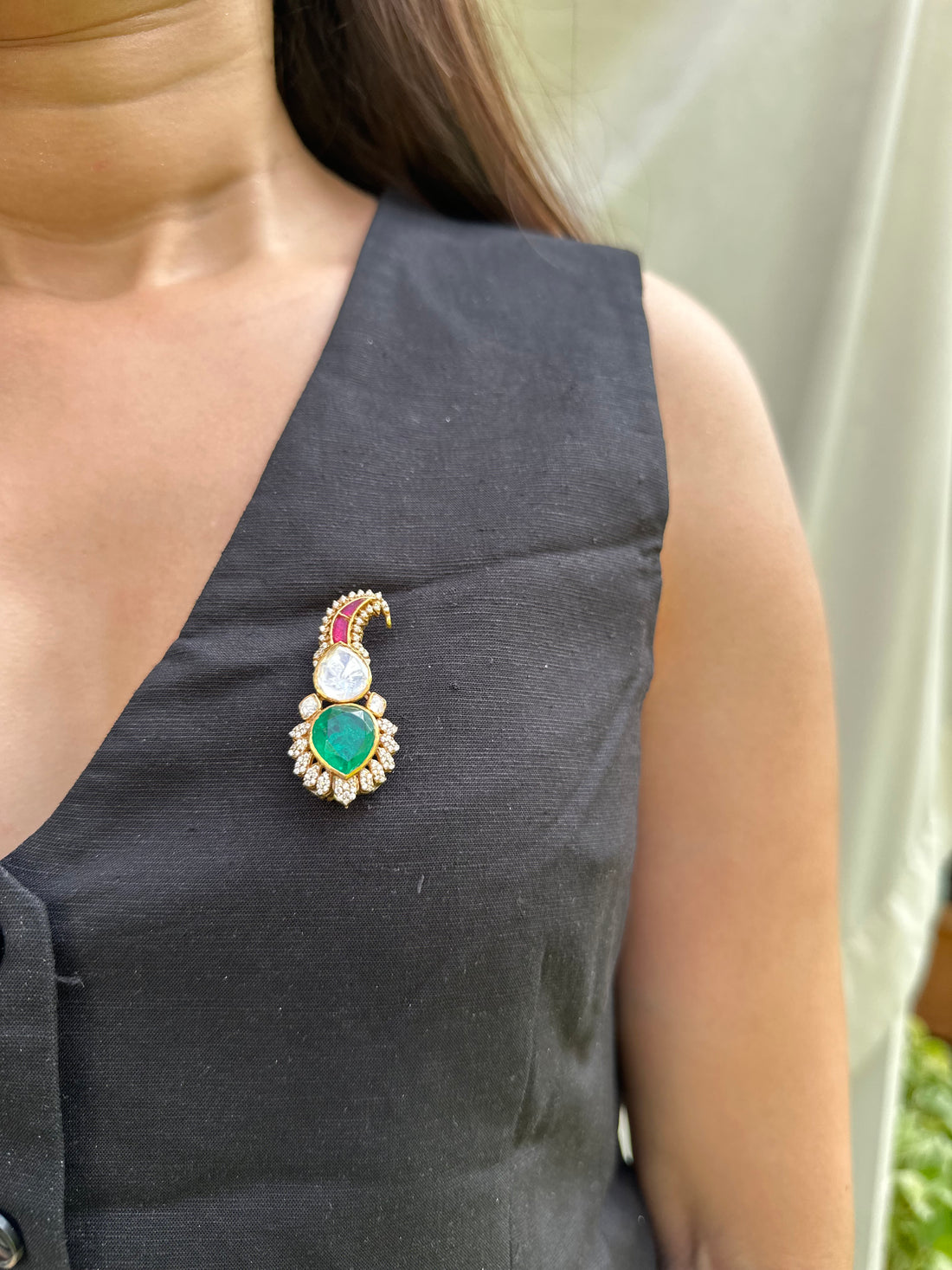 Panaji Brooch (Mini Kalangi)