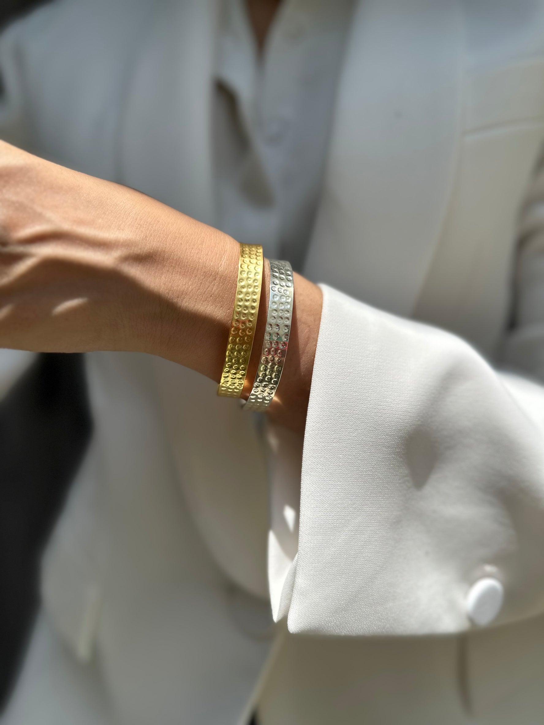 Hammered Bangle
