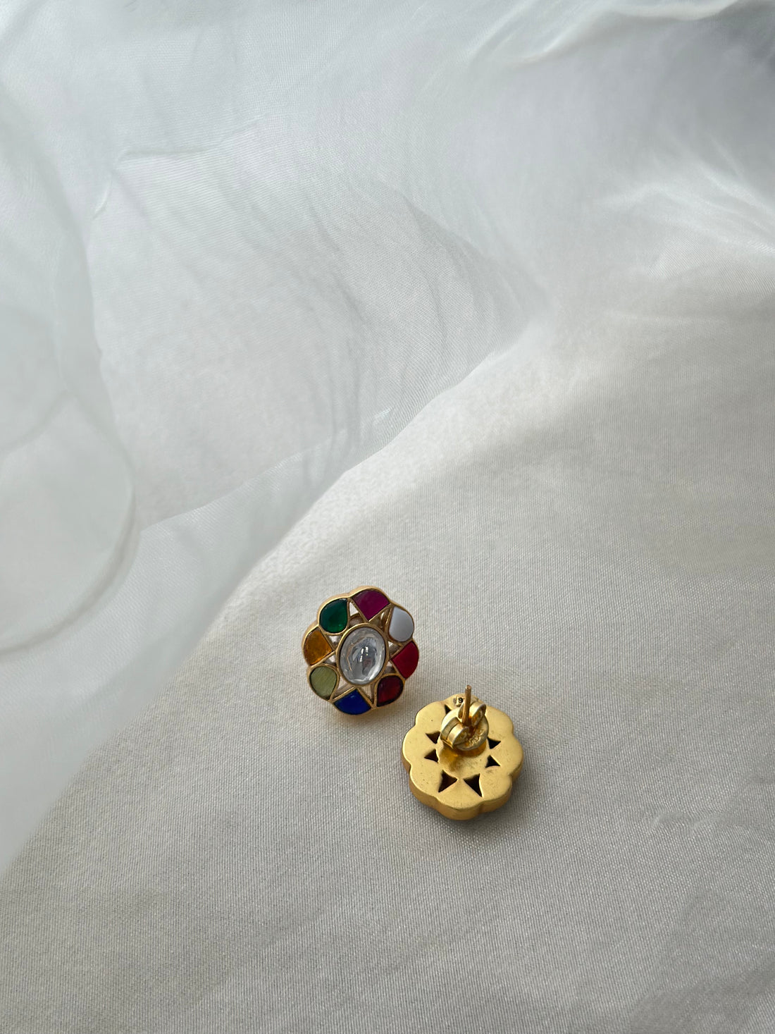 Navratna Studs (Large)