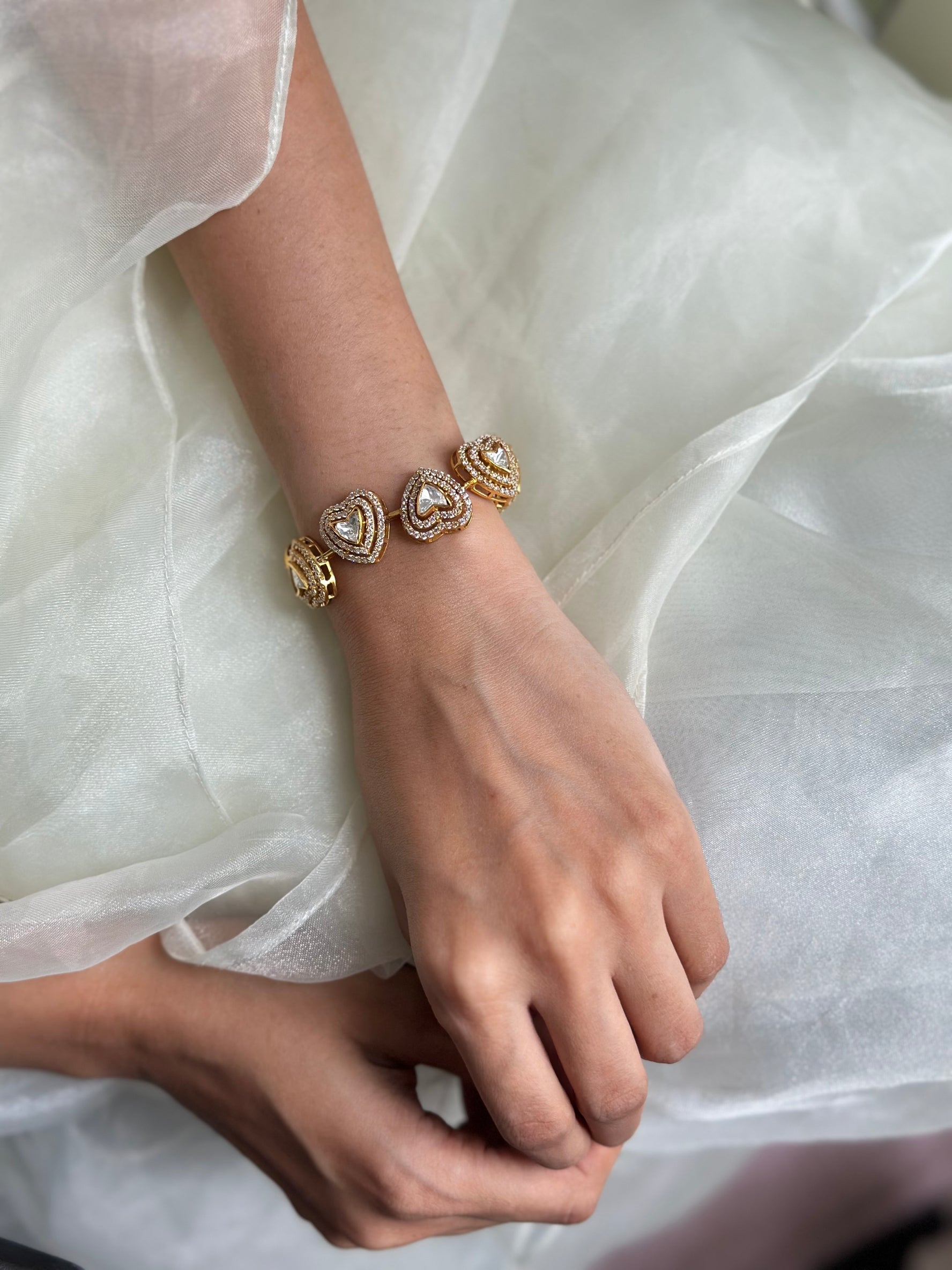Chahat Polki Bracelet