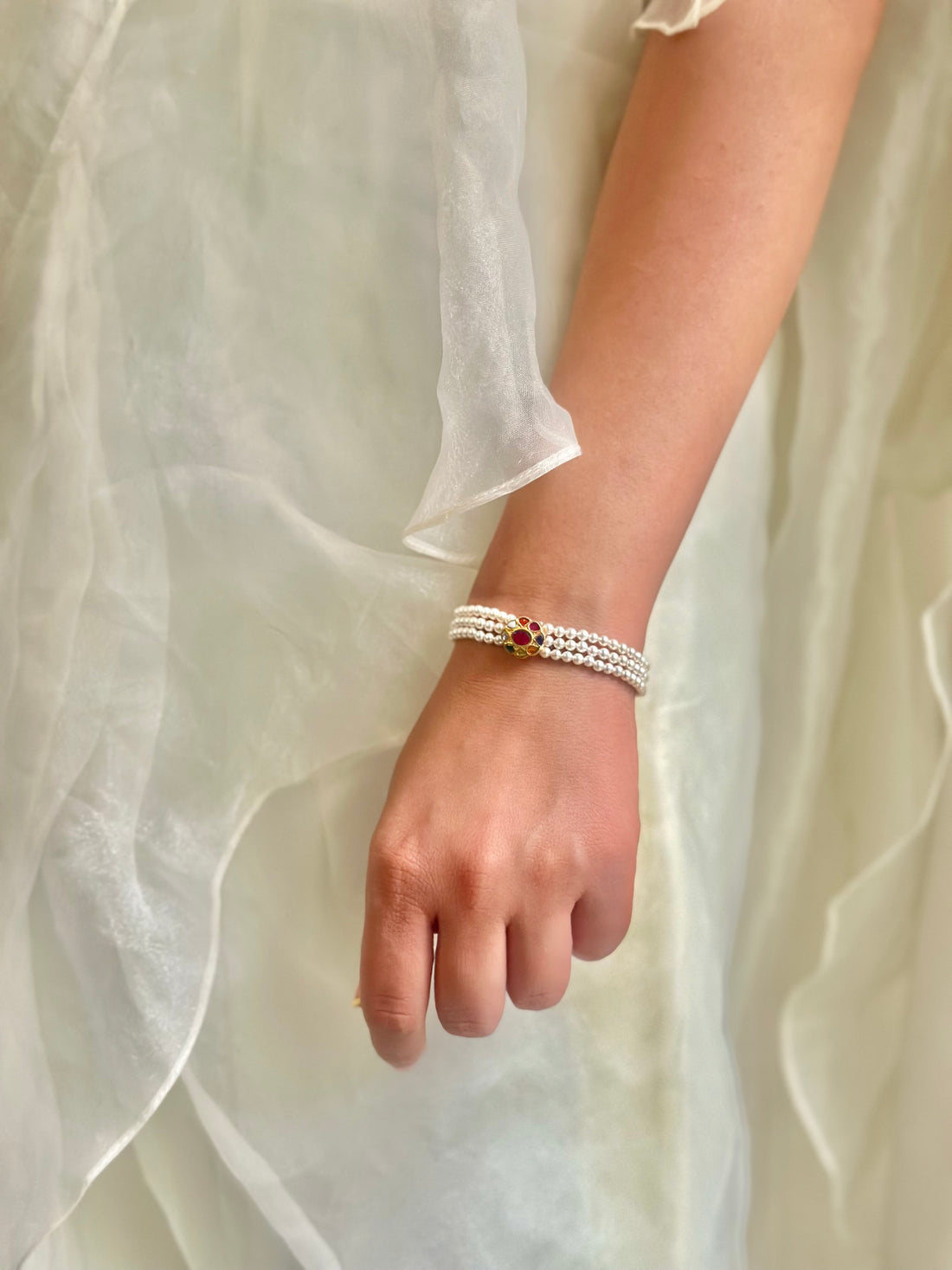 Navratna Moti Bracelet