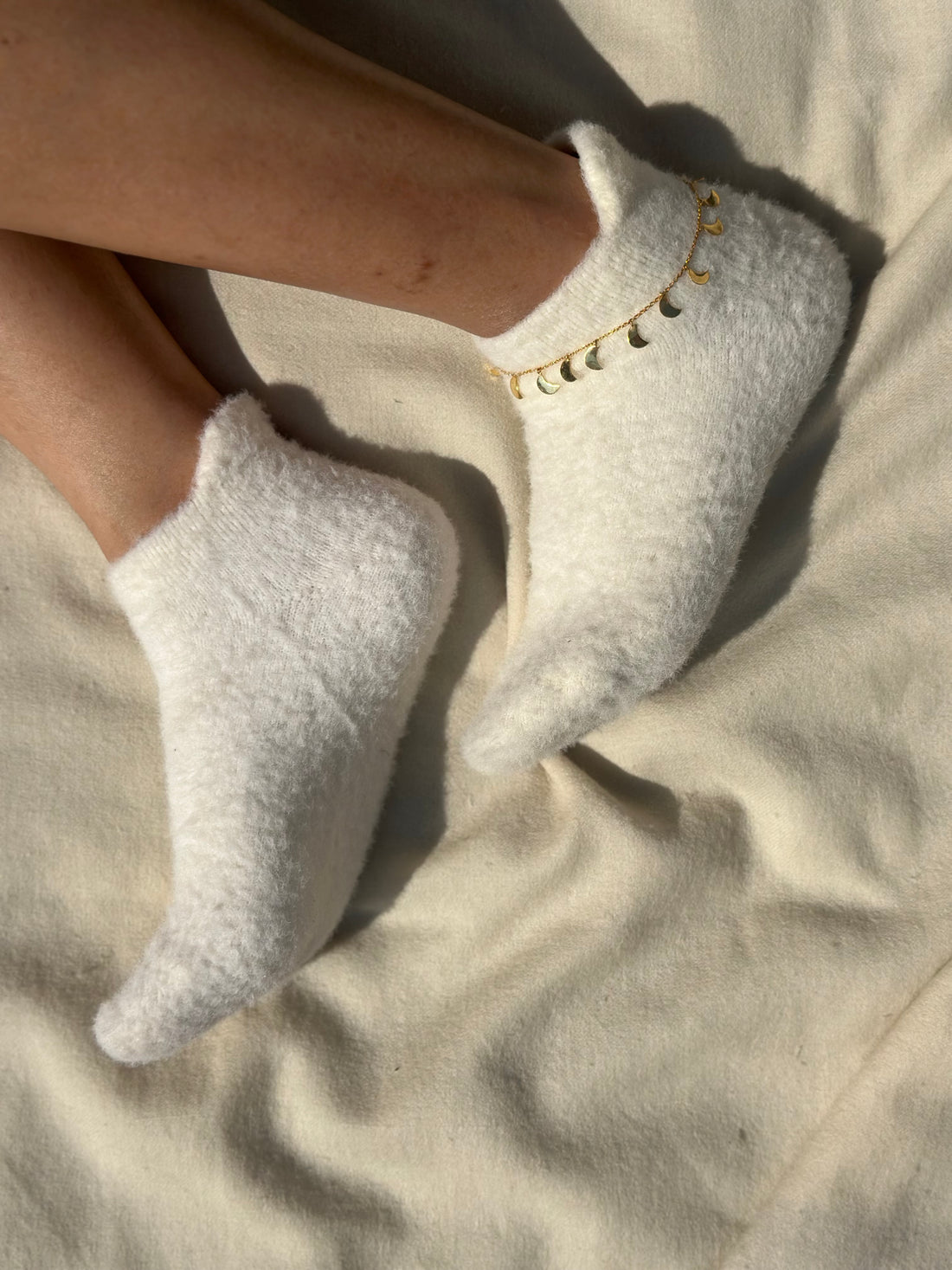 Crescent Moon Anklet