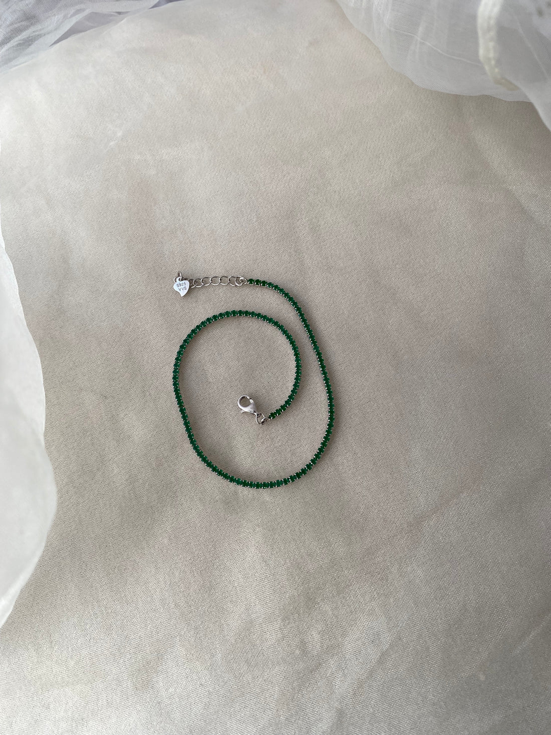 Colour CZ Anklet