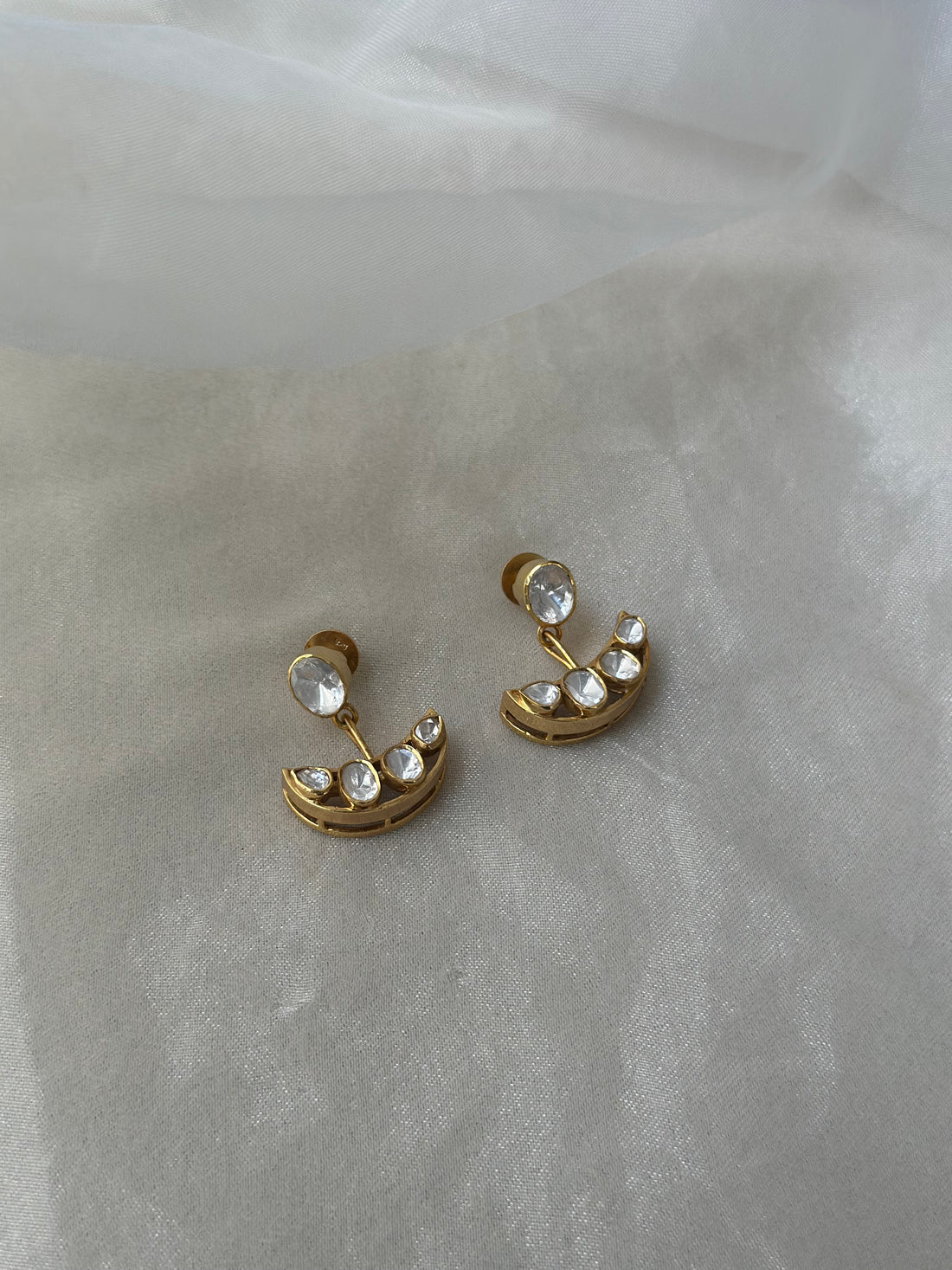 Chaand Polki Earrings