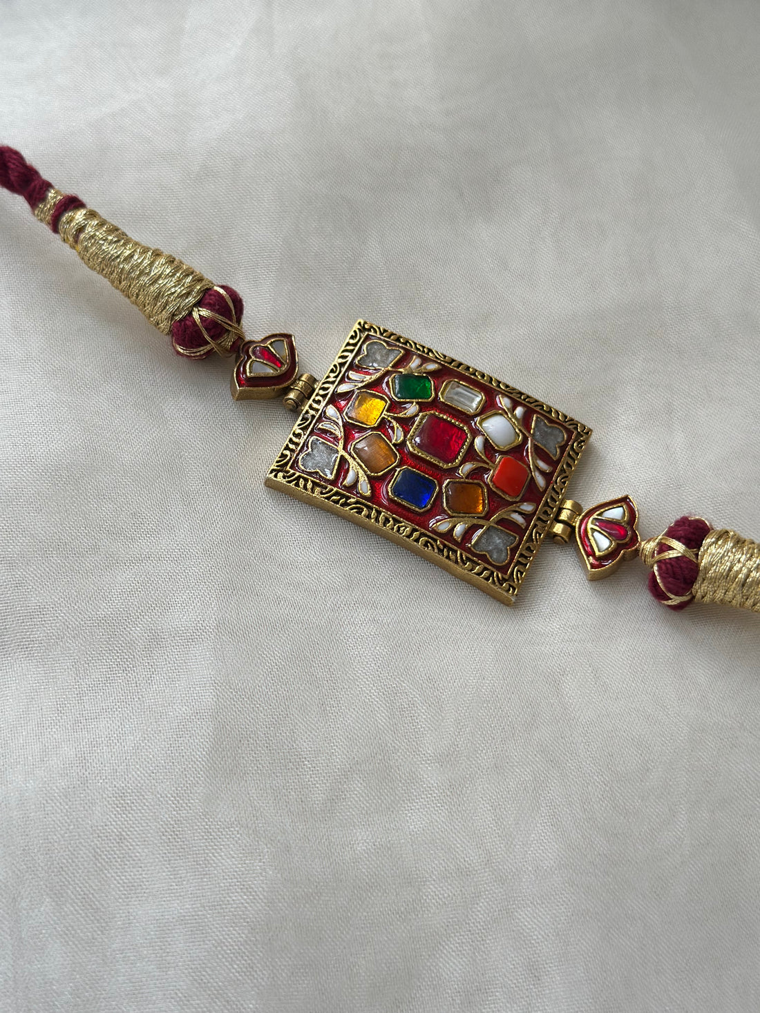 Jhansi Choker(Navratna)