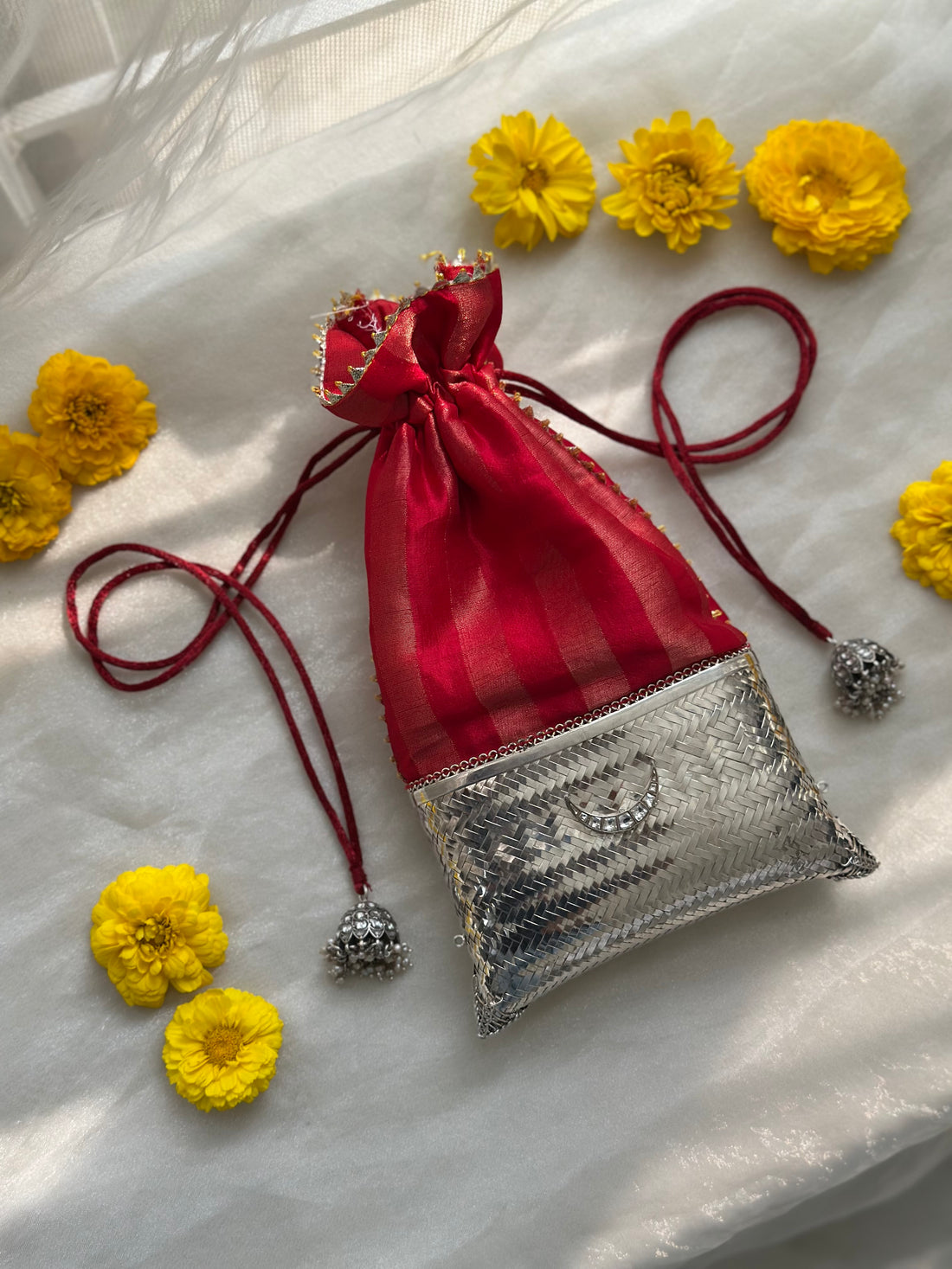 Chaand Silver Potli