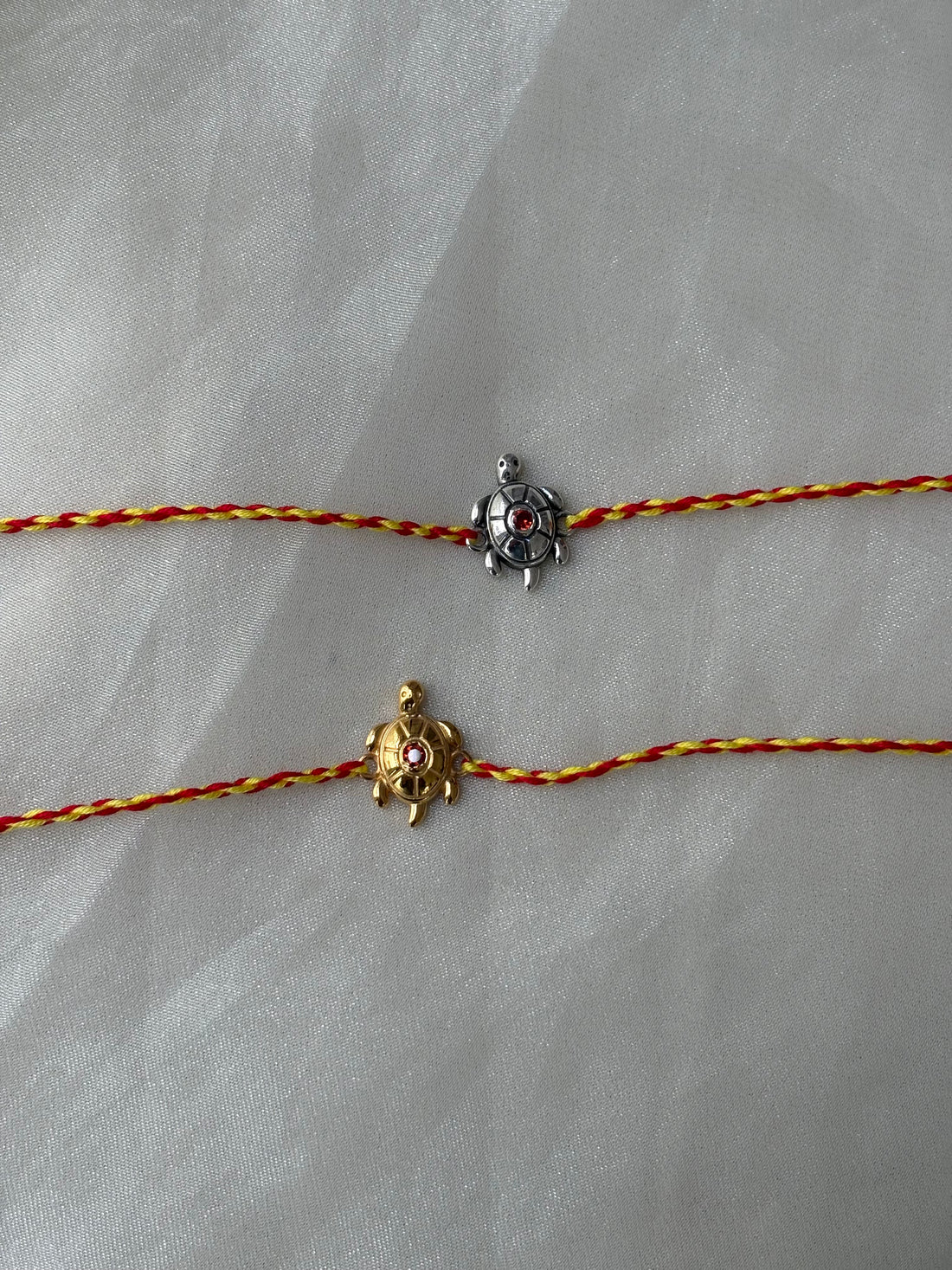 Turtle Rakhi (92.5 Fine Silver)