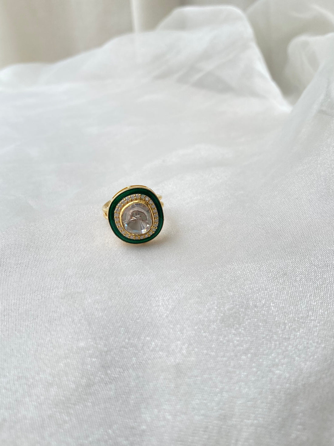 Mughal Polki Ring