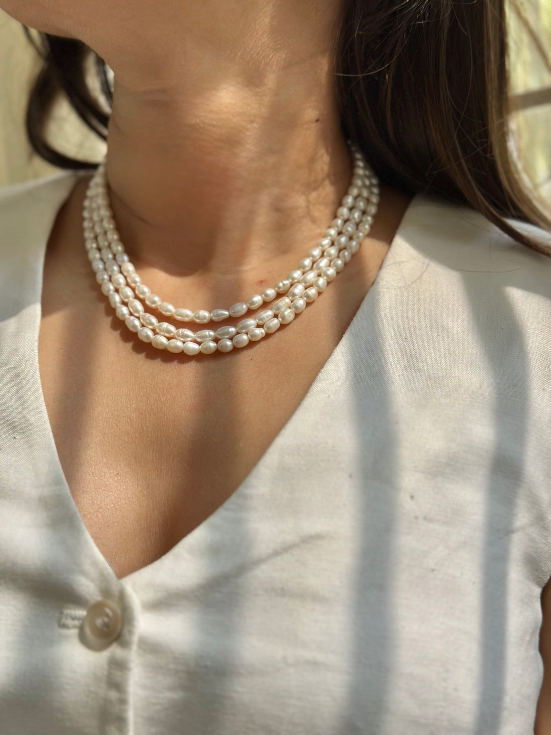 Gul Pearl-3 Layer Mala
