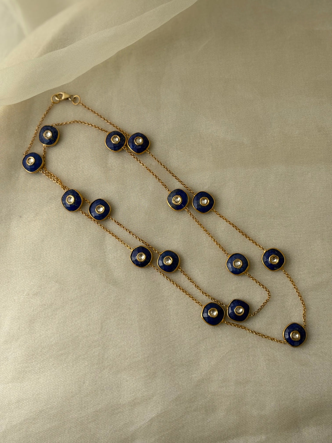 Blue Lapis Long Chain