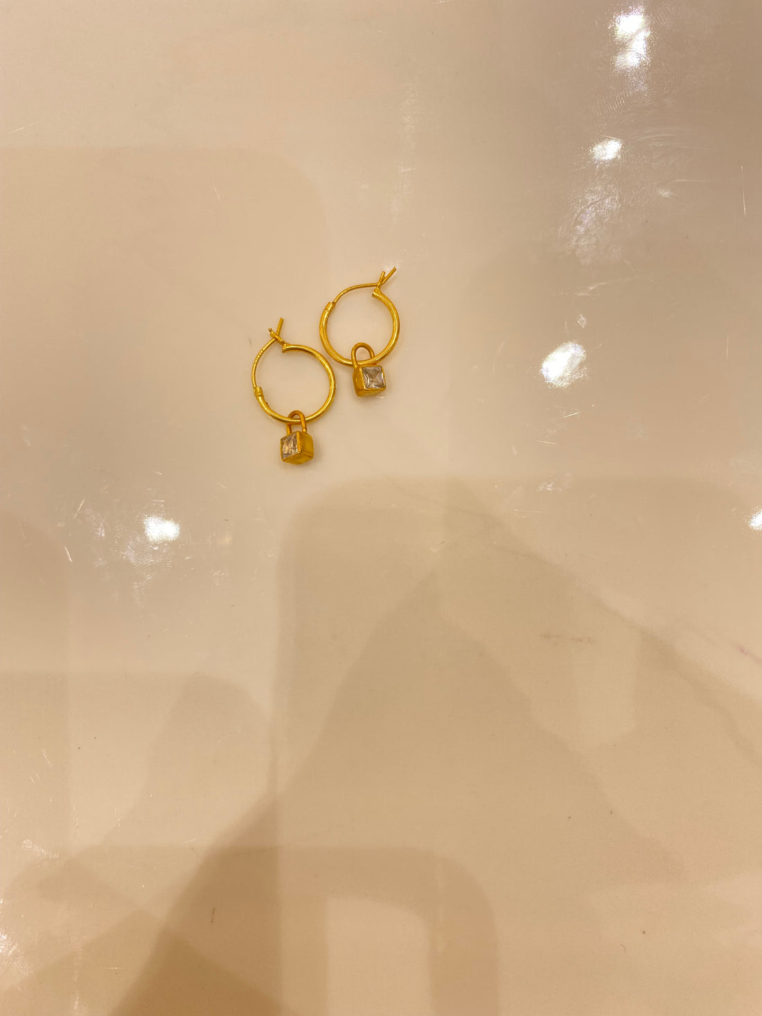 Changeable Charm Hoops