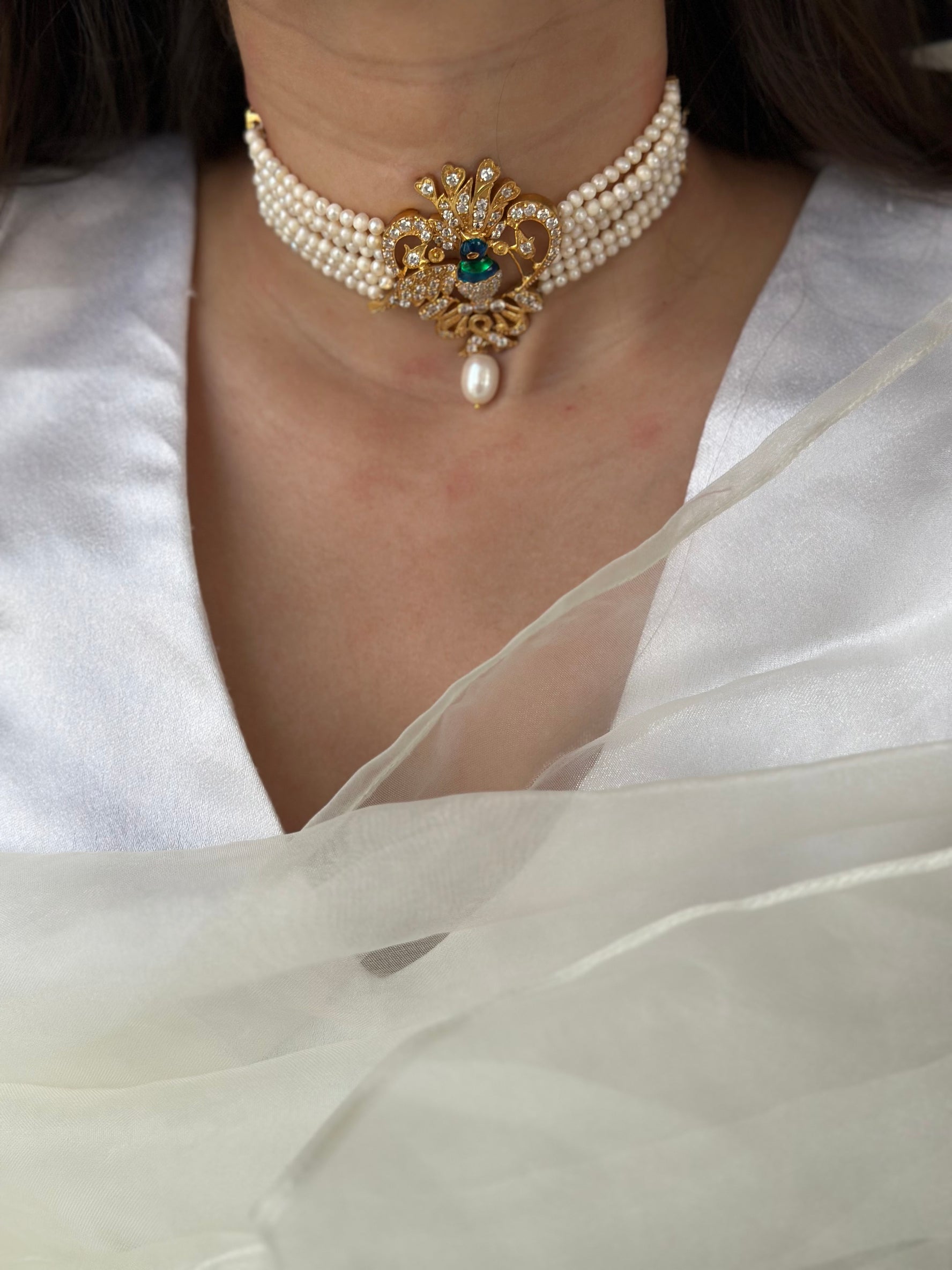 Morni Bracelet Cum Choker