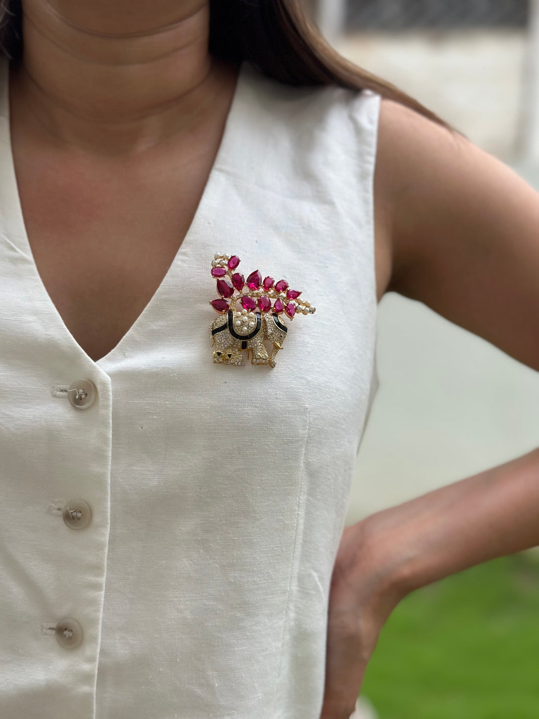 Jodhpur Brooch