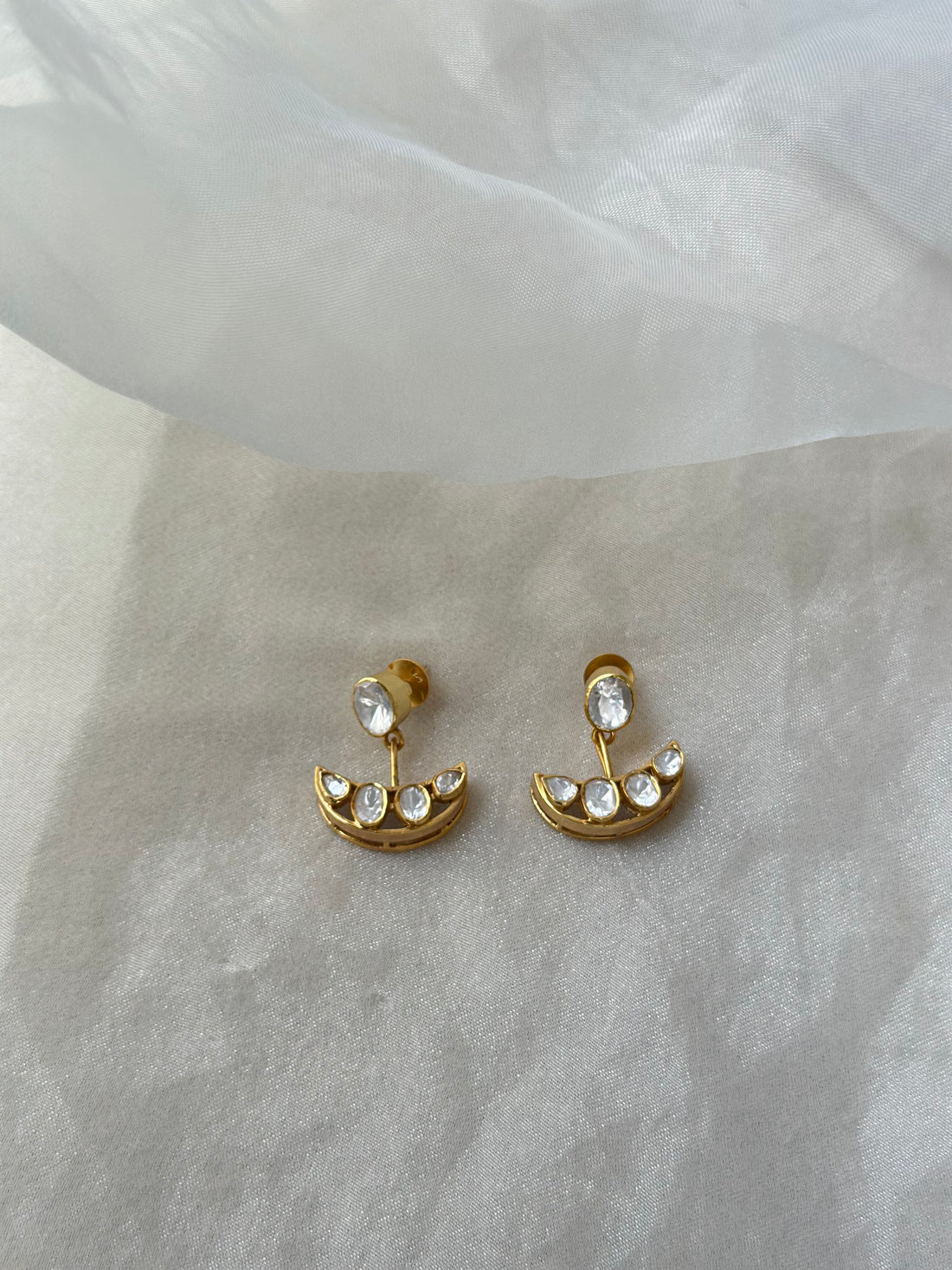Chaand Polki Earrings