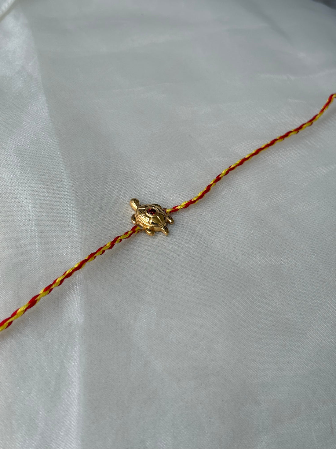 Turtle Rakhi (92.5 Fine Silver)