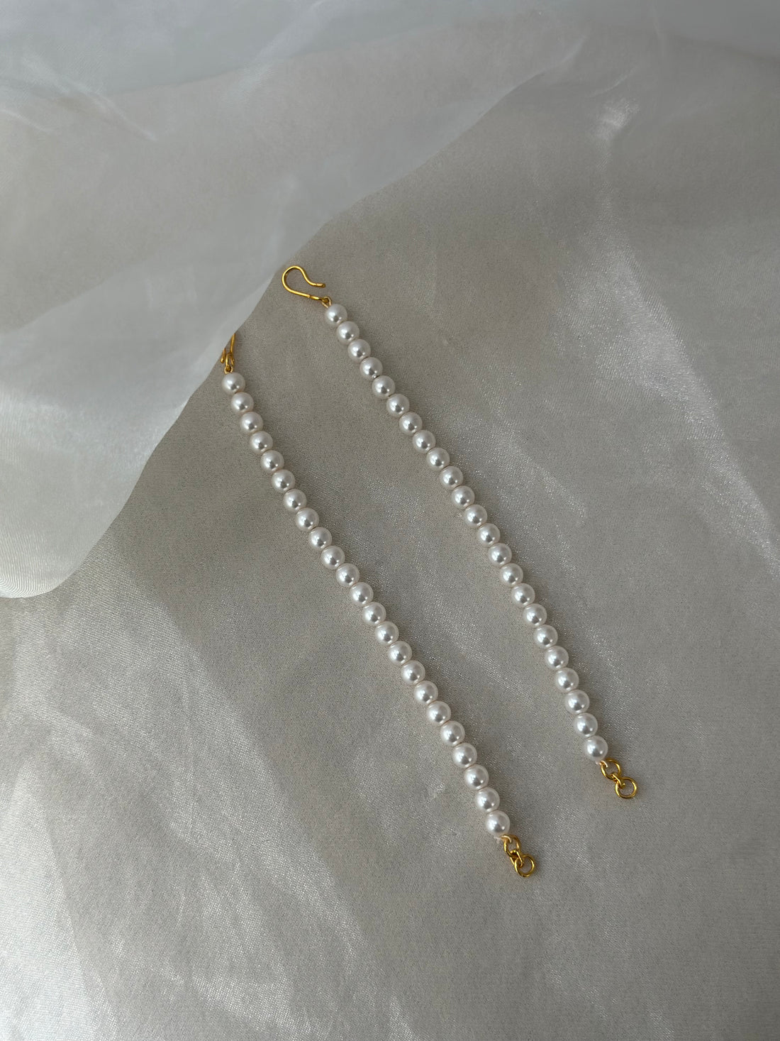 Classic Pearl Hairchain ( A Pair)