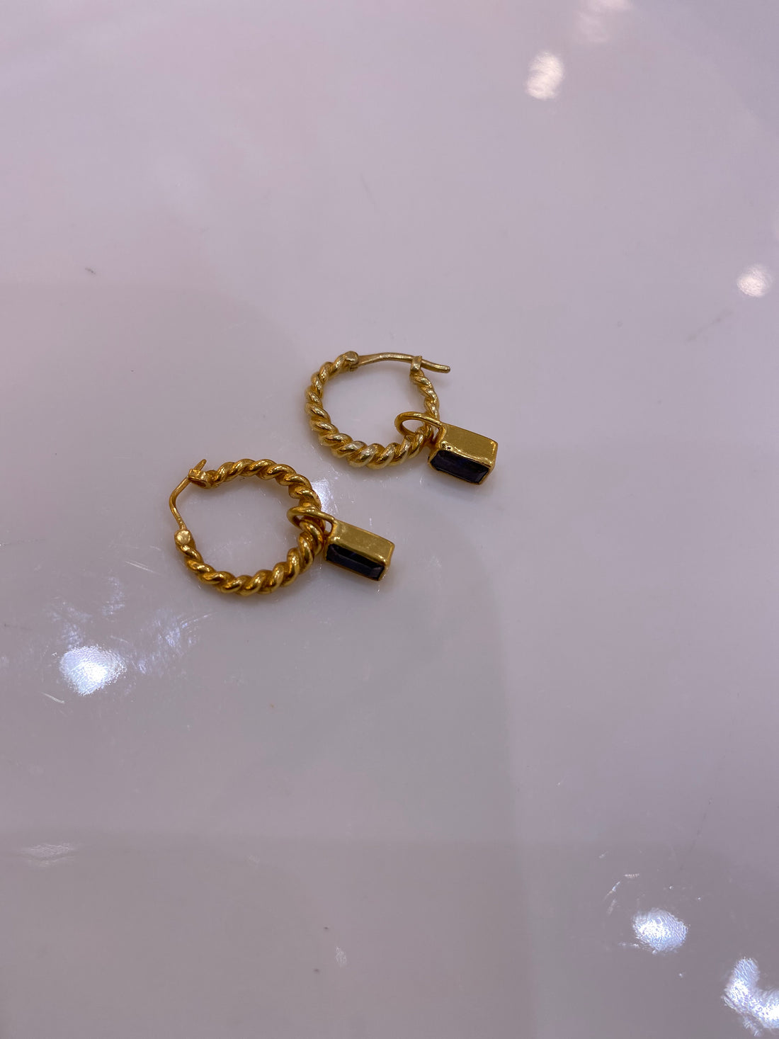 Changeable Charm Hoops