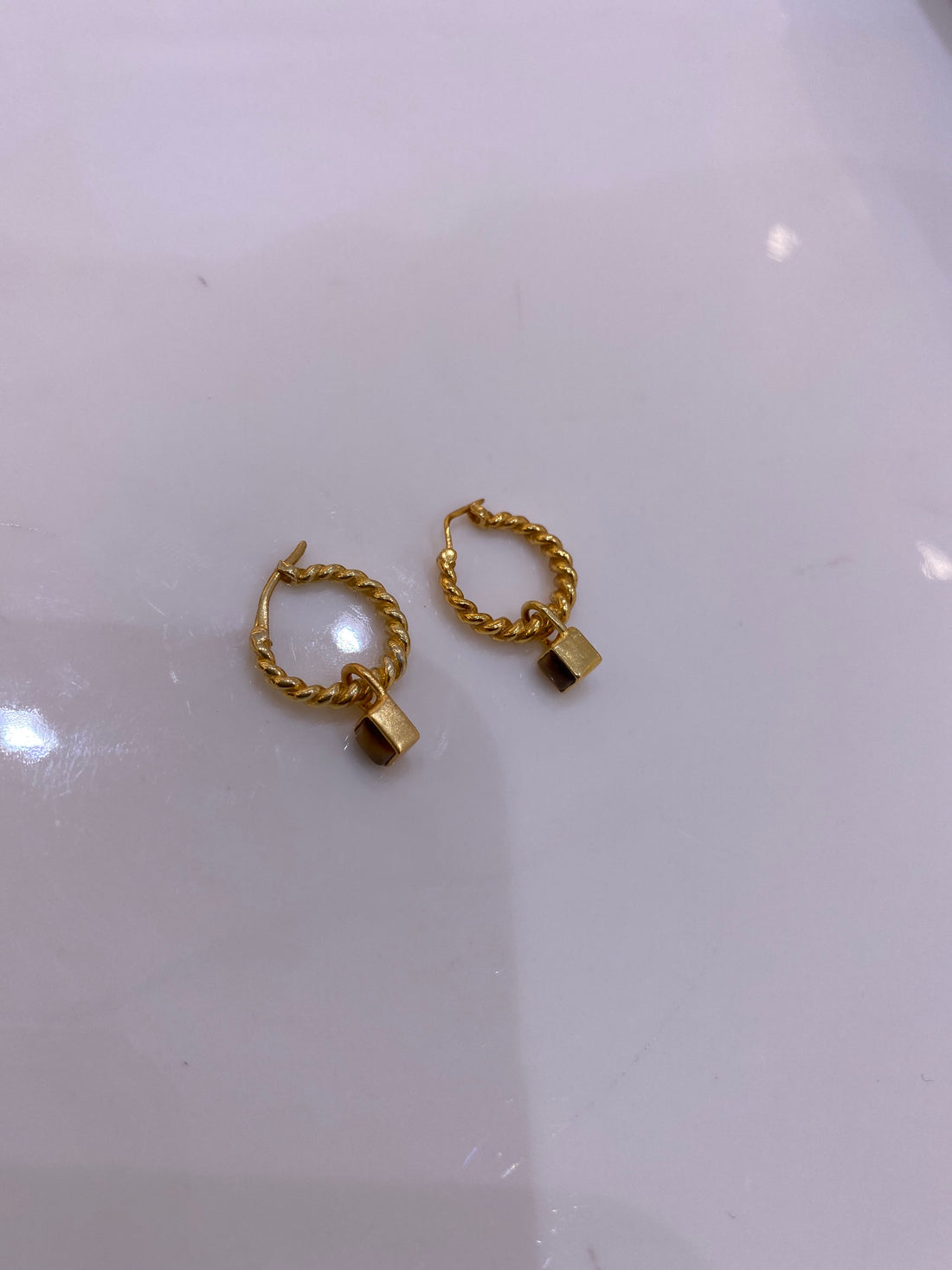 Changeable Charm Hoops