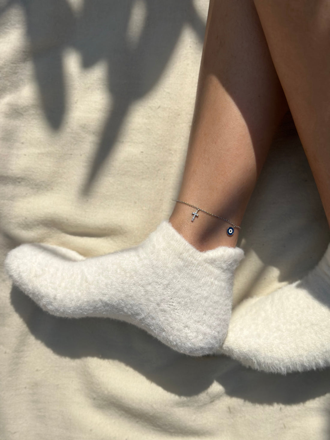 Humsa evil eye Anklet