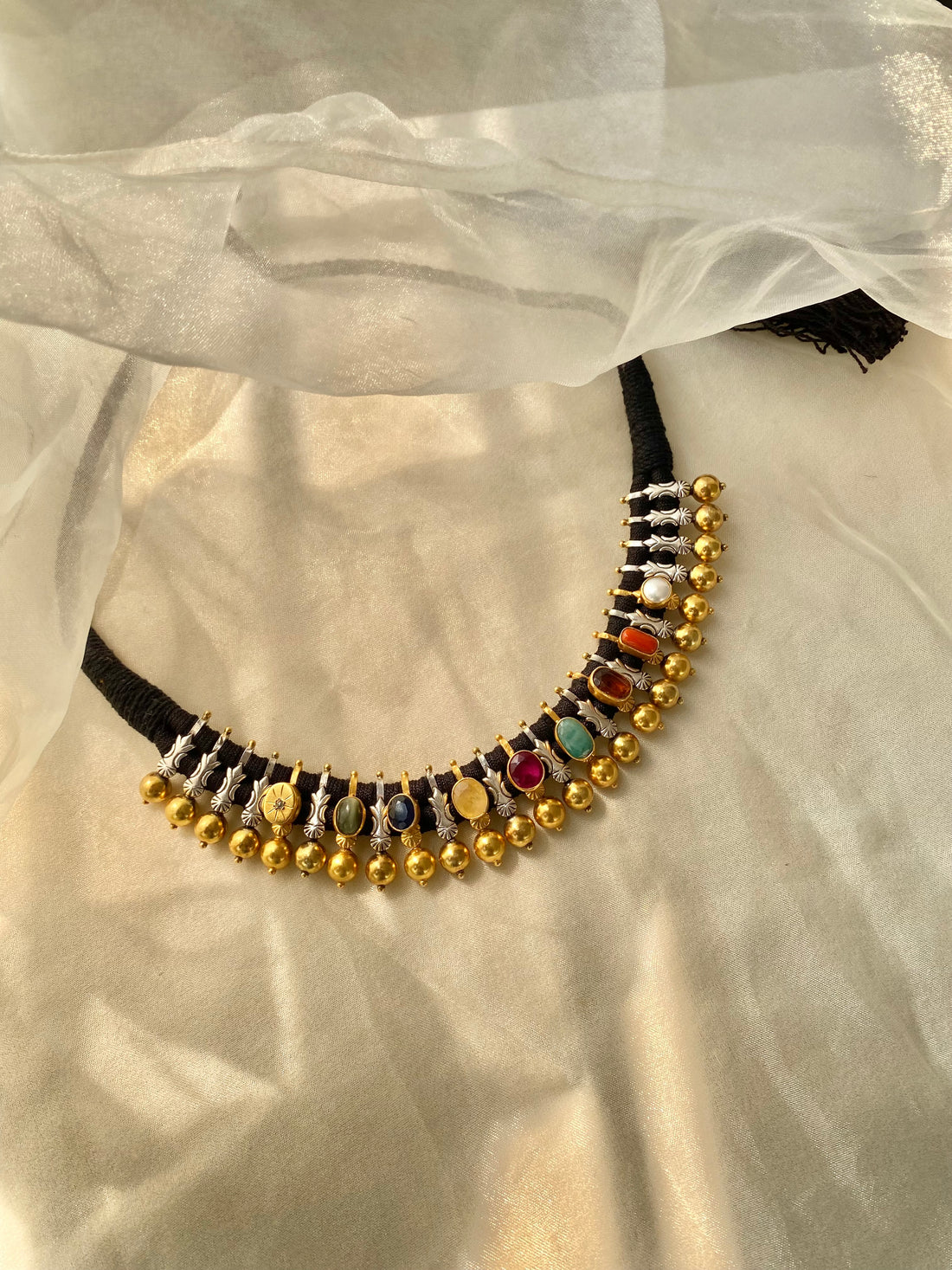 Ekdani Navratna Necklace
