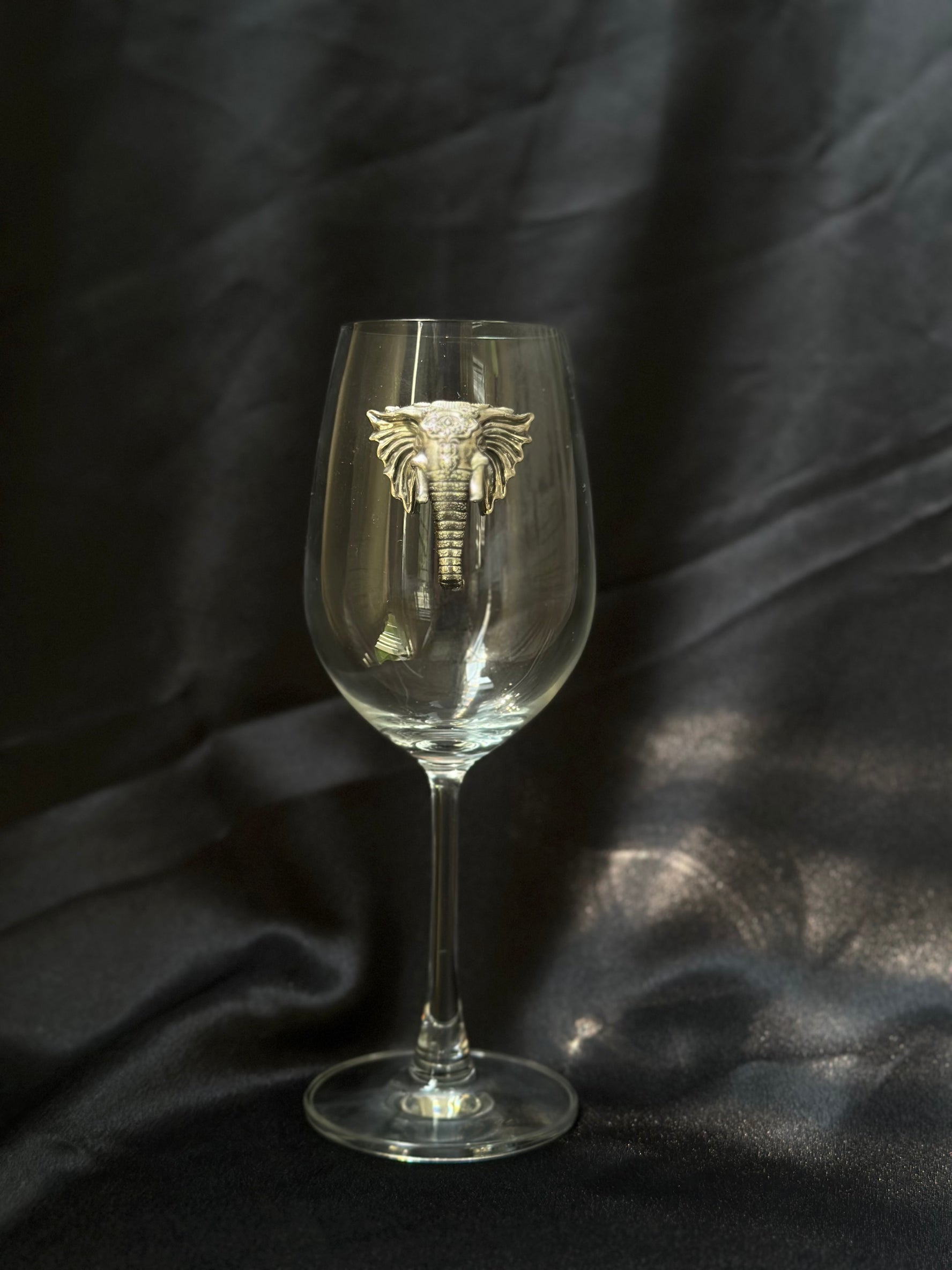 Silver Wine Glasses -Haathi (Set of 2)