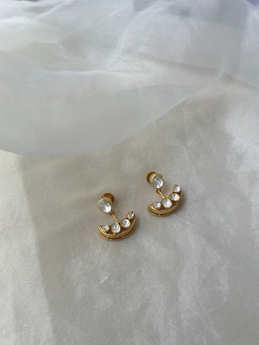 Chaand Polki Earrings