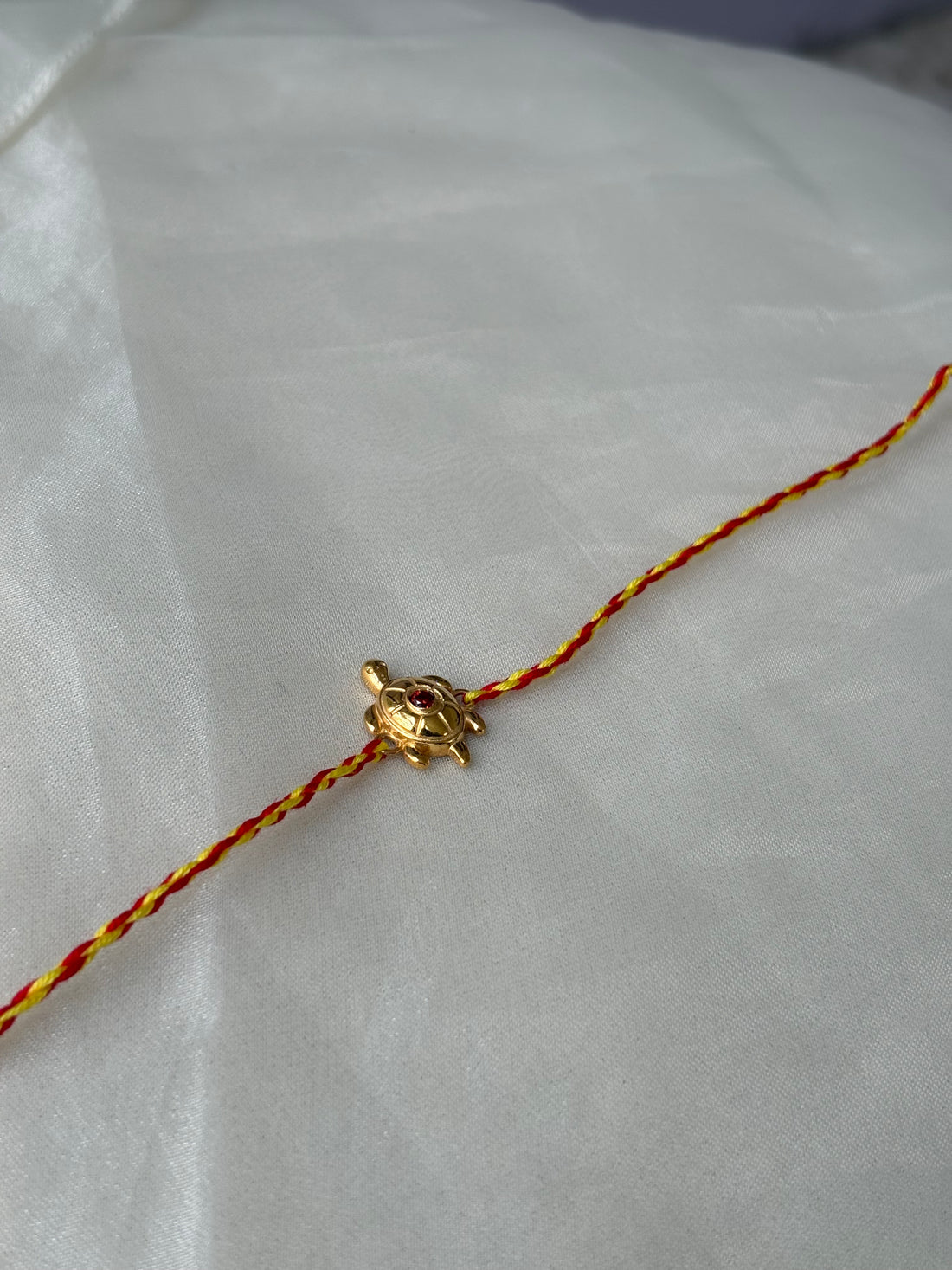 Turtle Rakhi (92.5 Fine Silver)