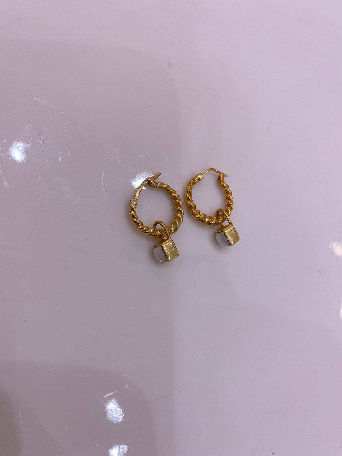 Changeable Charm Hoops