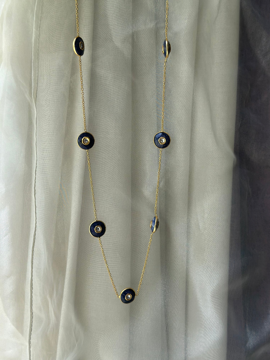 Blue Lapis Long Chain