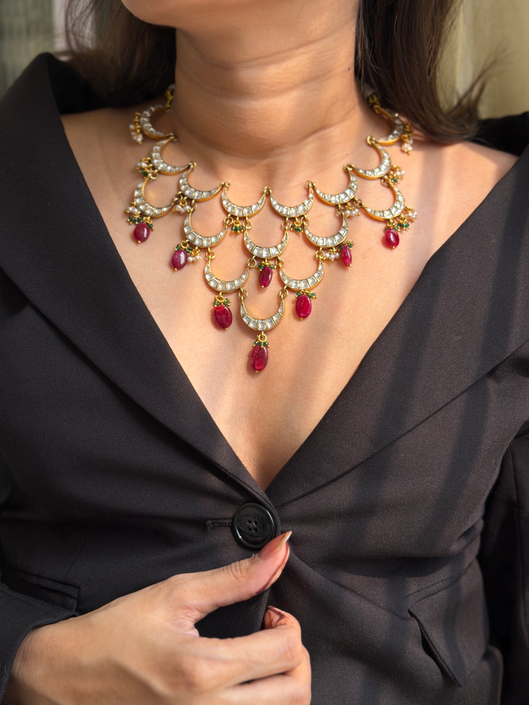 Chaand Mahal Necklace