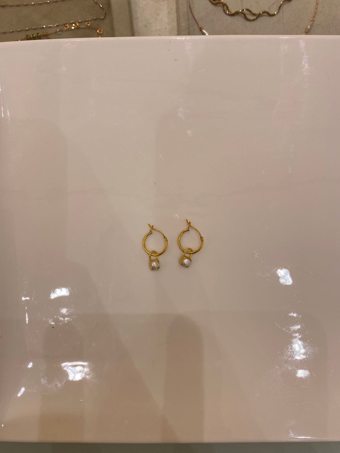 Changeable Charm Hoops