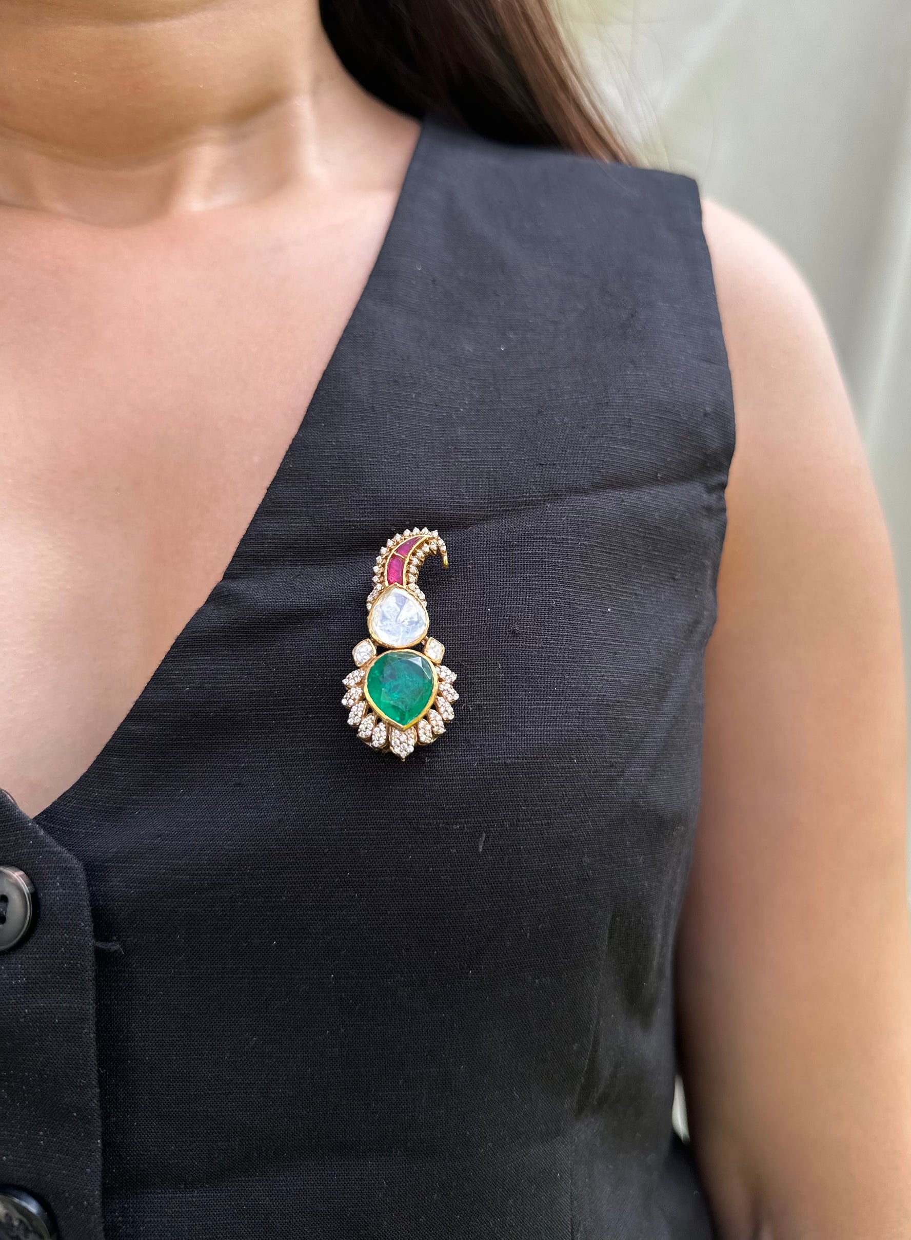 Panaji Brooch (Mini Kalangi)