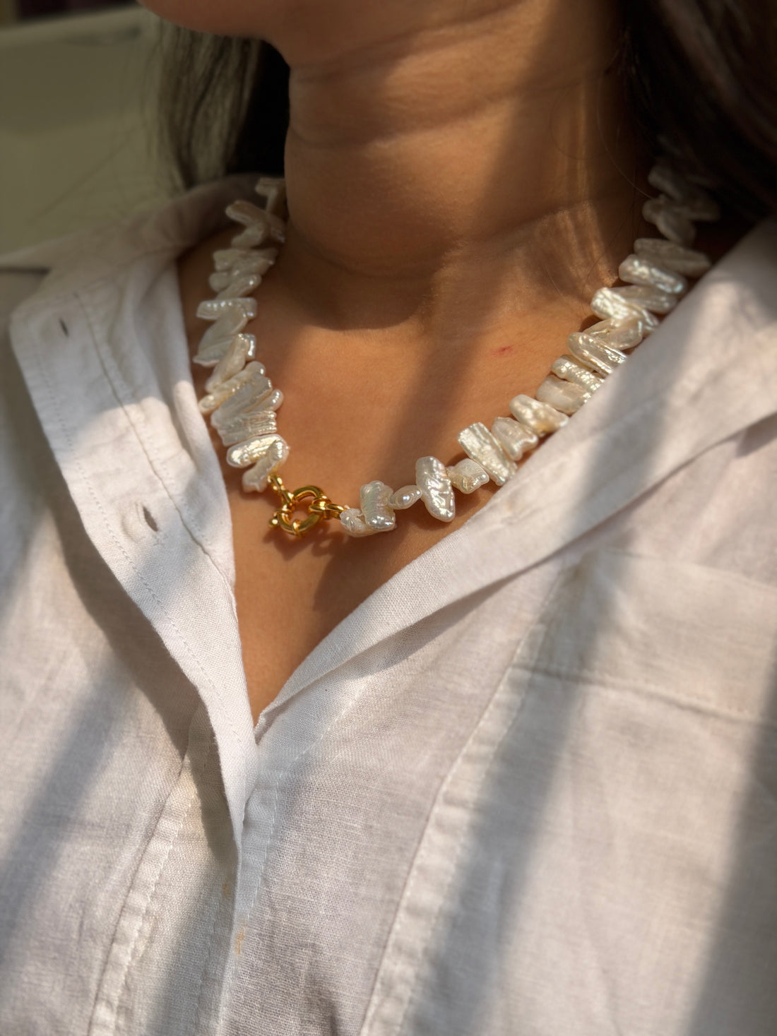 Nazaakat Pearl Necklace