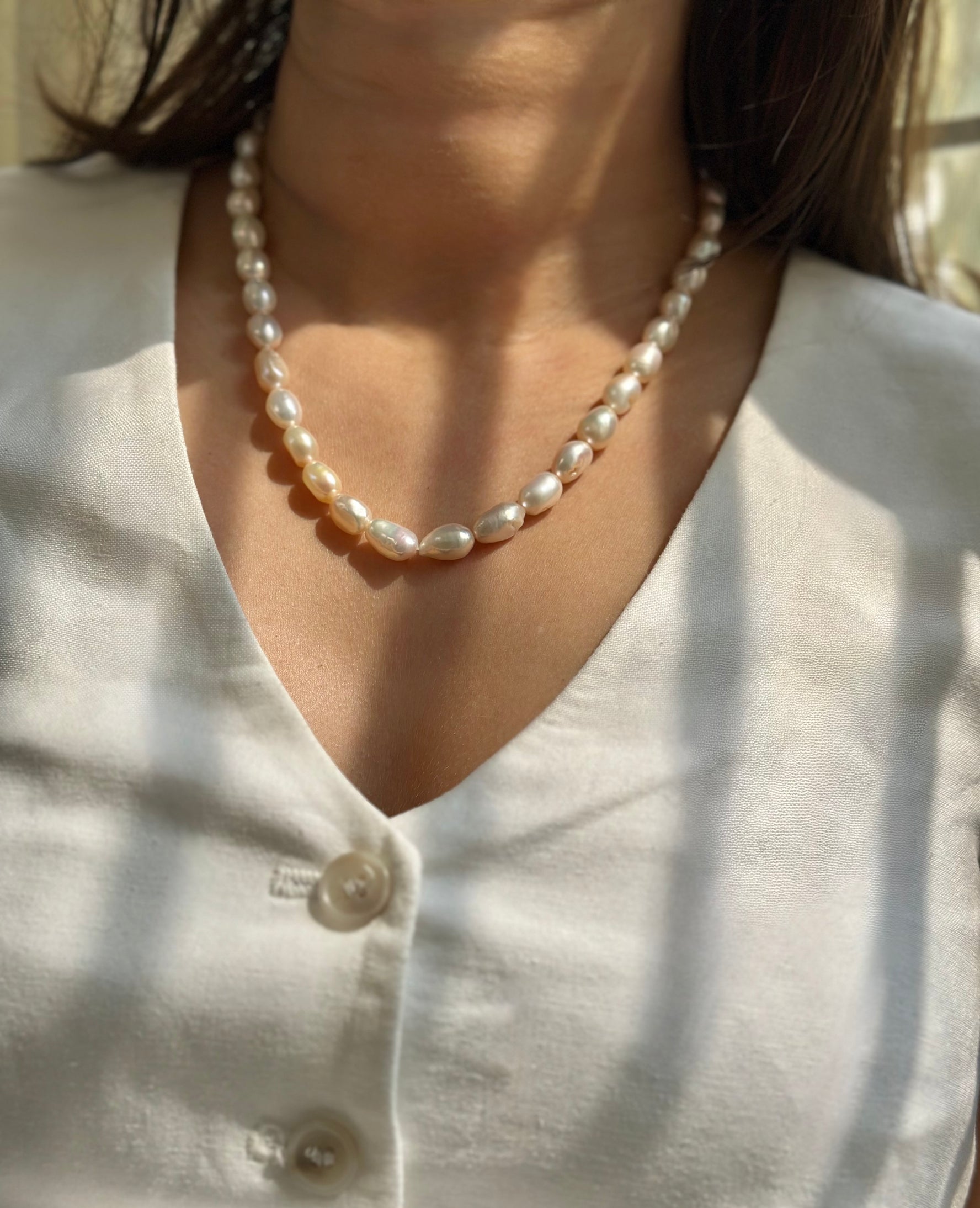 Biwa Pearl Mala