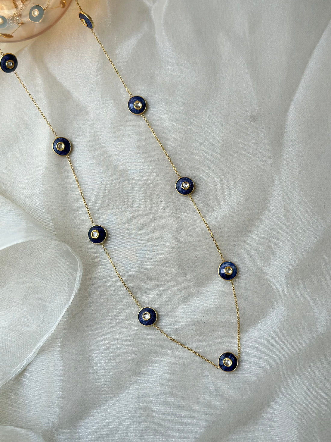 Blue Lapis Long Chain