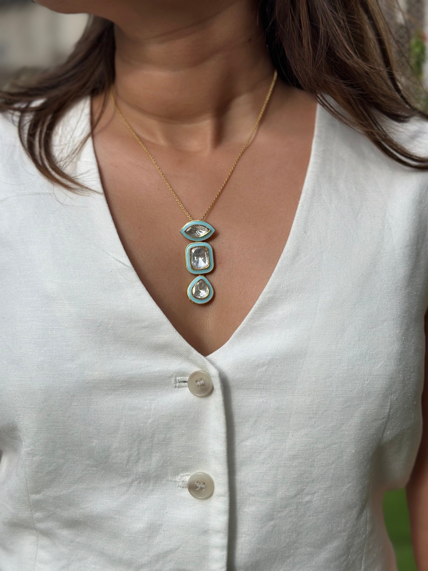 Dehliya Pendant
