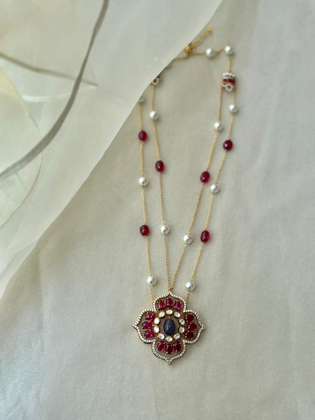 anokhi ruby necklace eterno india