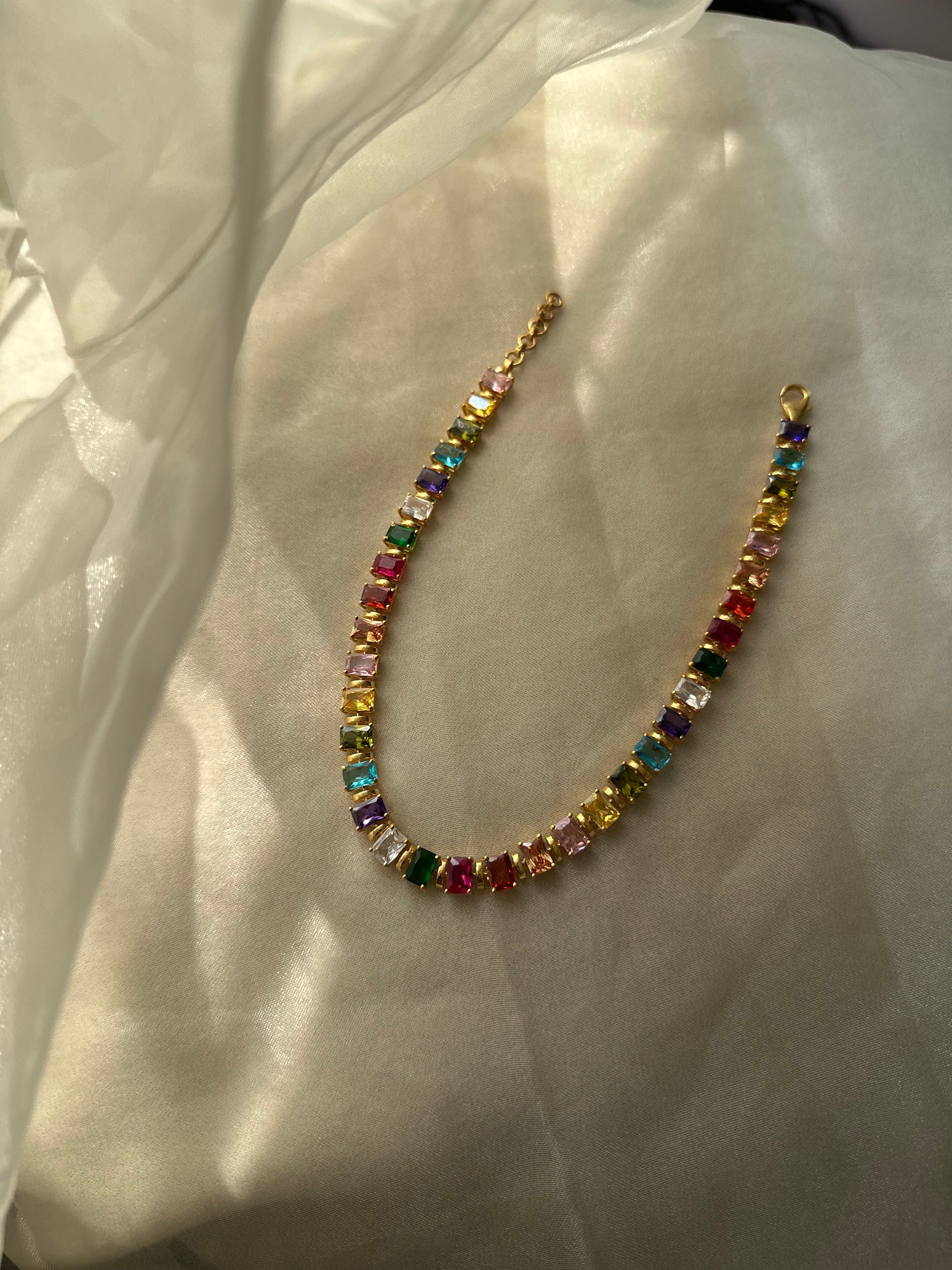 Carnival Rainbow Choker