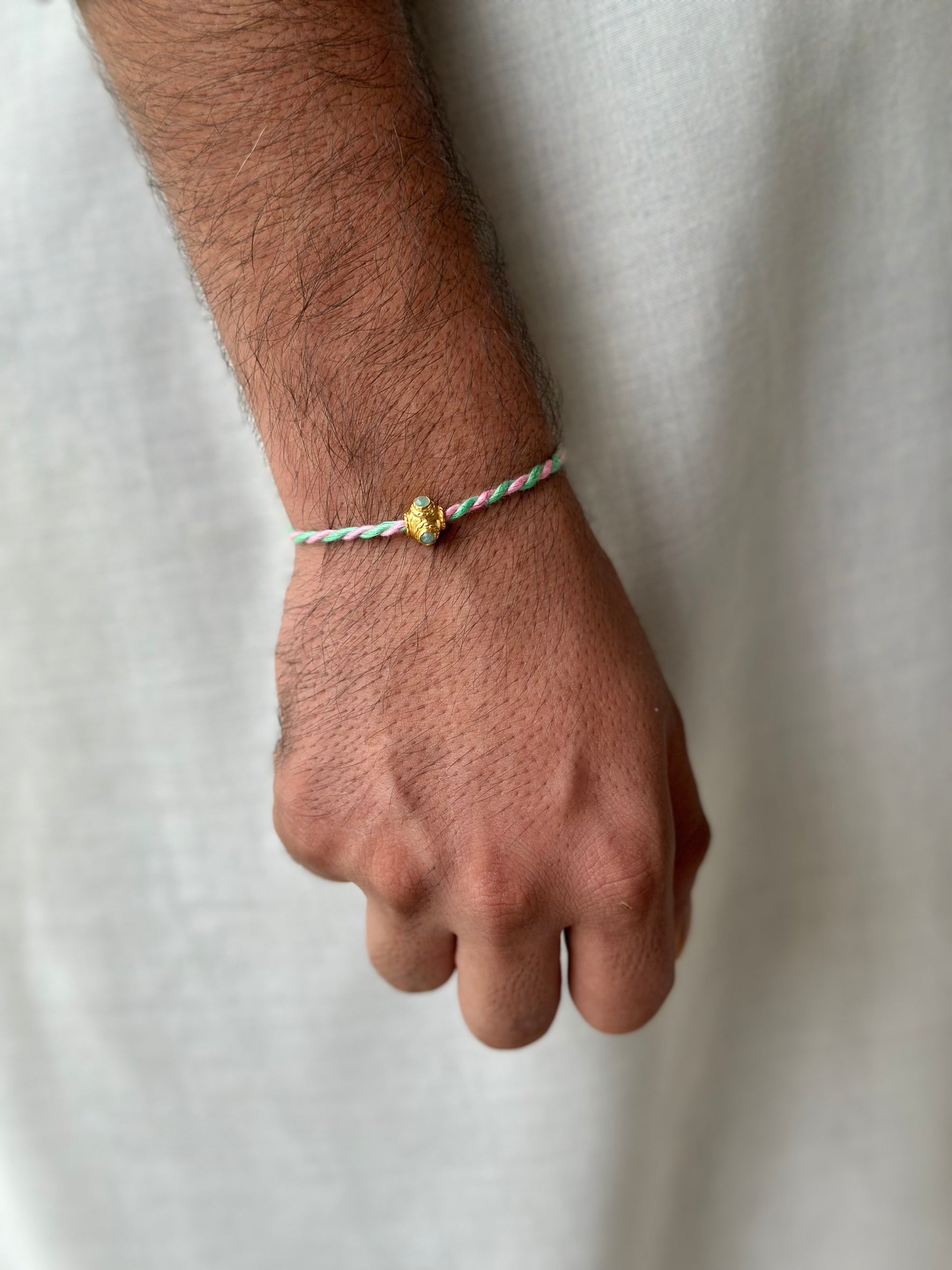 Small Dori Rakhi in 92.5 fine silver – Eterno India