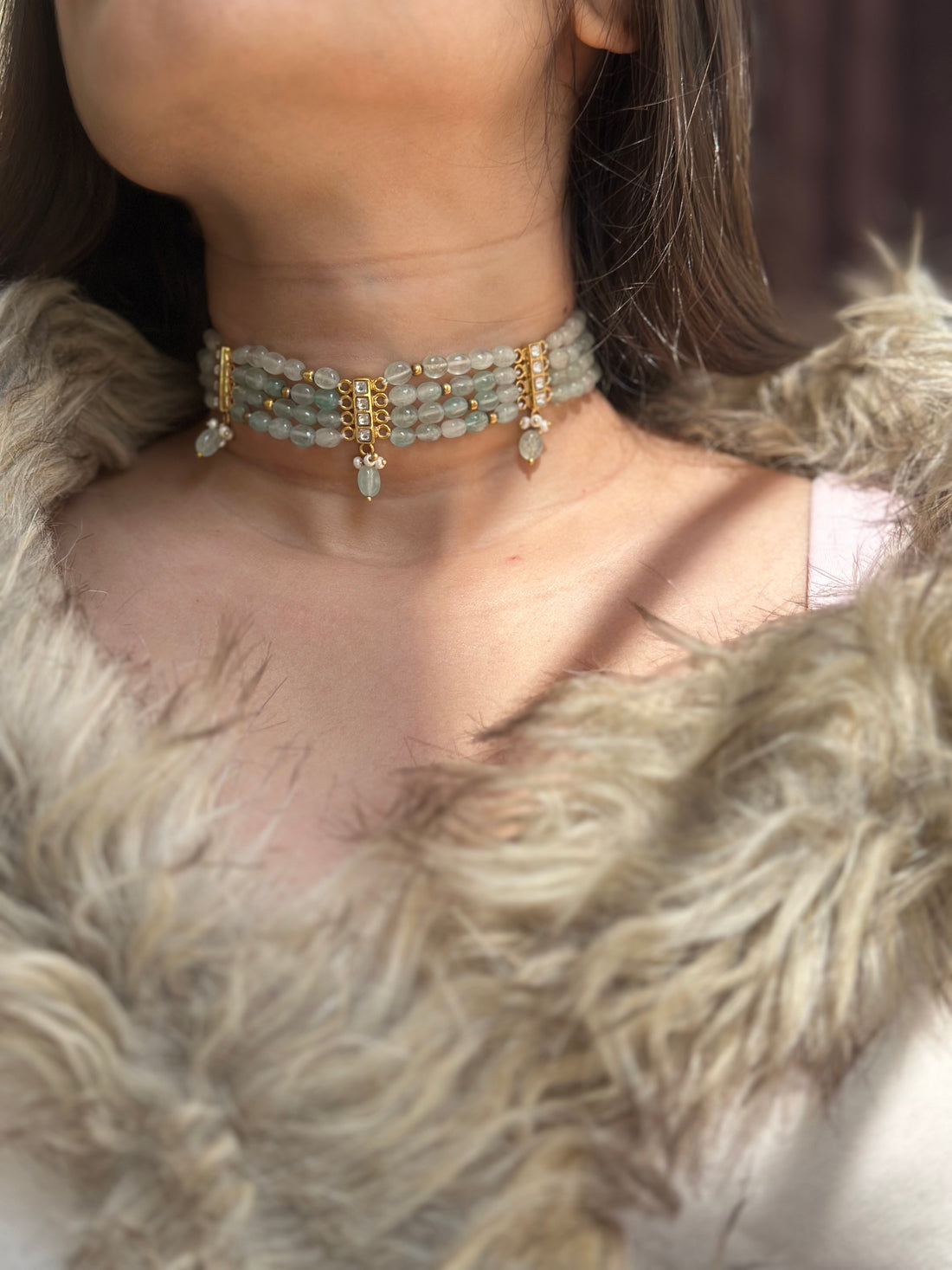 Ruha Green Choker