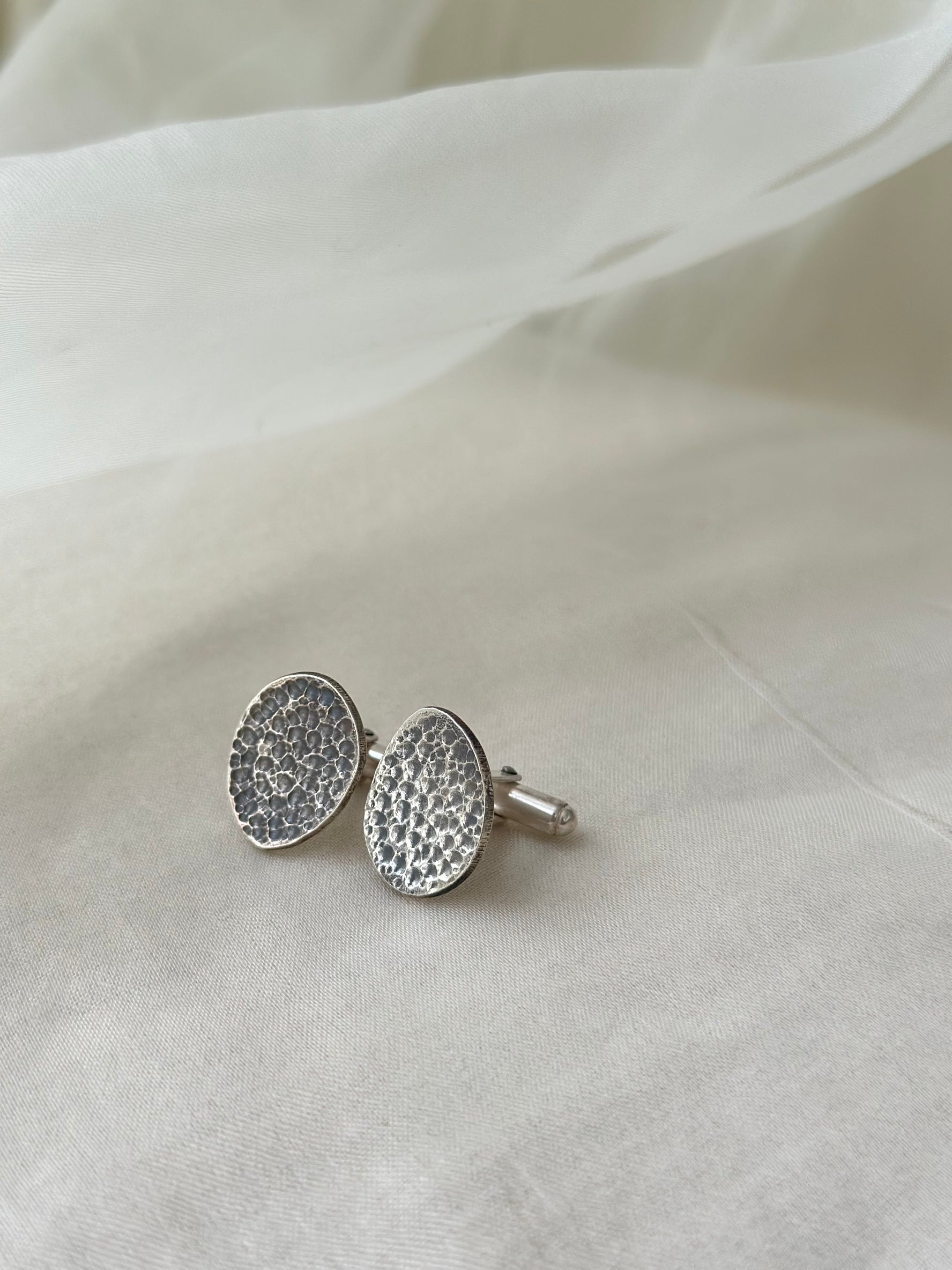 Hammered Cufflinks (Pair)