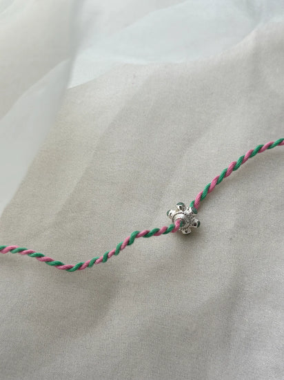 Big Dori Rakhi in 92.5 fine silver – Eterno India